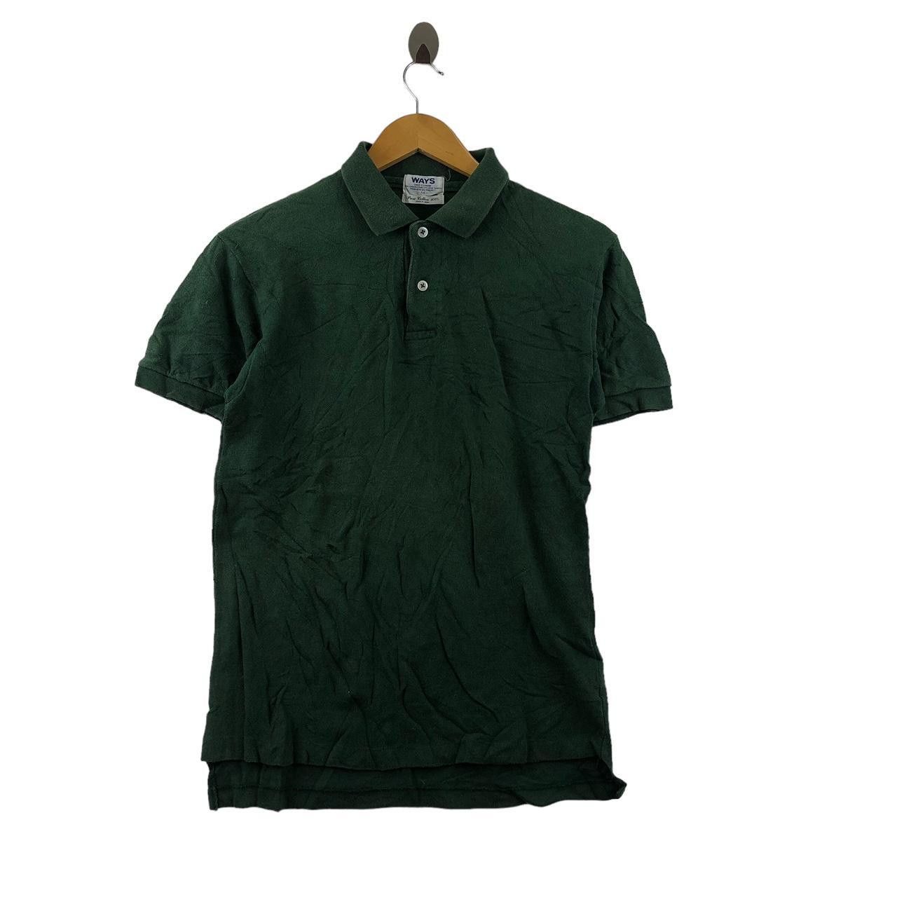 Other Vintage WAYS BY PROJECT Japan Pure Cotton Polo Tee Shirt Size M / US 6-8 / IT 42-44 - 1 Thumbnail