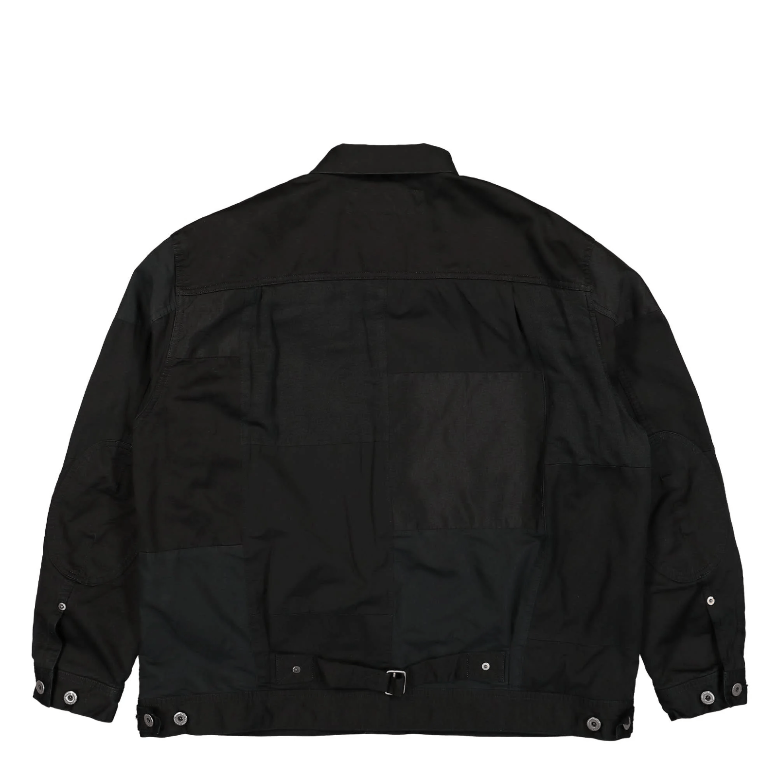 Comme des Garcons Homme Comme des Garçons Homme Dyed Patchwork Chore Jacket Black L Size US L / EU 52-54 / 3 - 2 Thumbnail