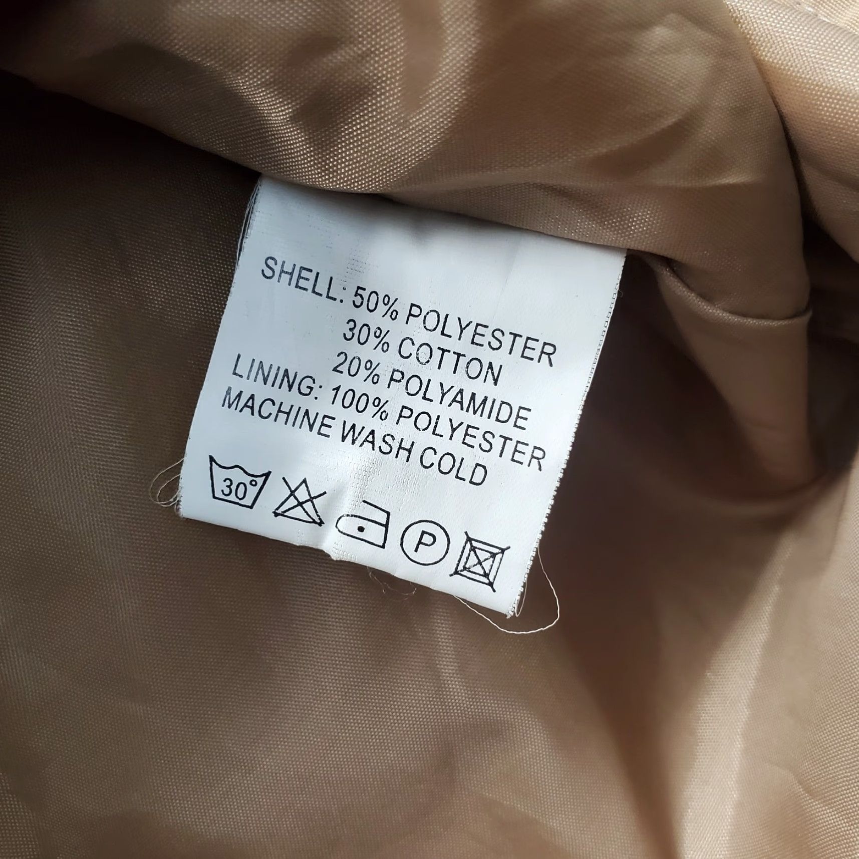 Vintage Sulex Parka Jacket Womens XL Brown Lined Waterproof Full Zip Pockets Long Sleeve Size XL / US 12-14 / IT 48-50 - 5 Thumbnail