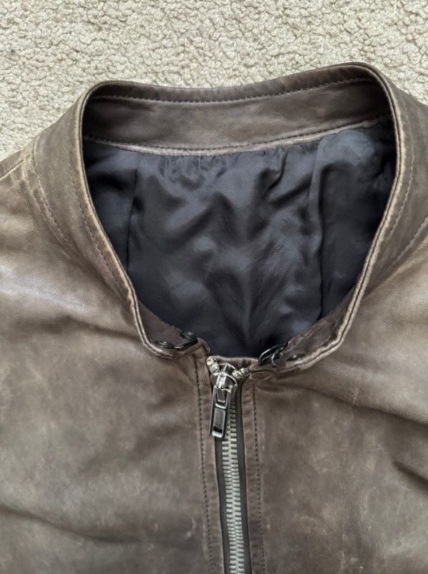 Rick Owens Rick Owens SS11 “Anthem” Intarsia Leather Jacket Size US XS / EU 42 / 0 - 4 Thumbnail
