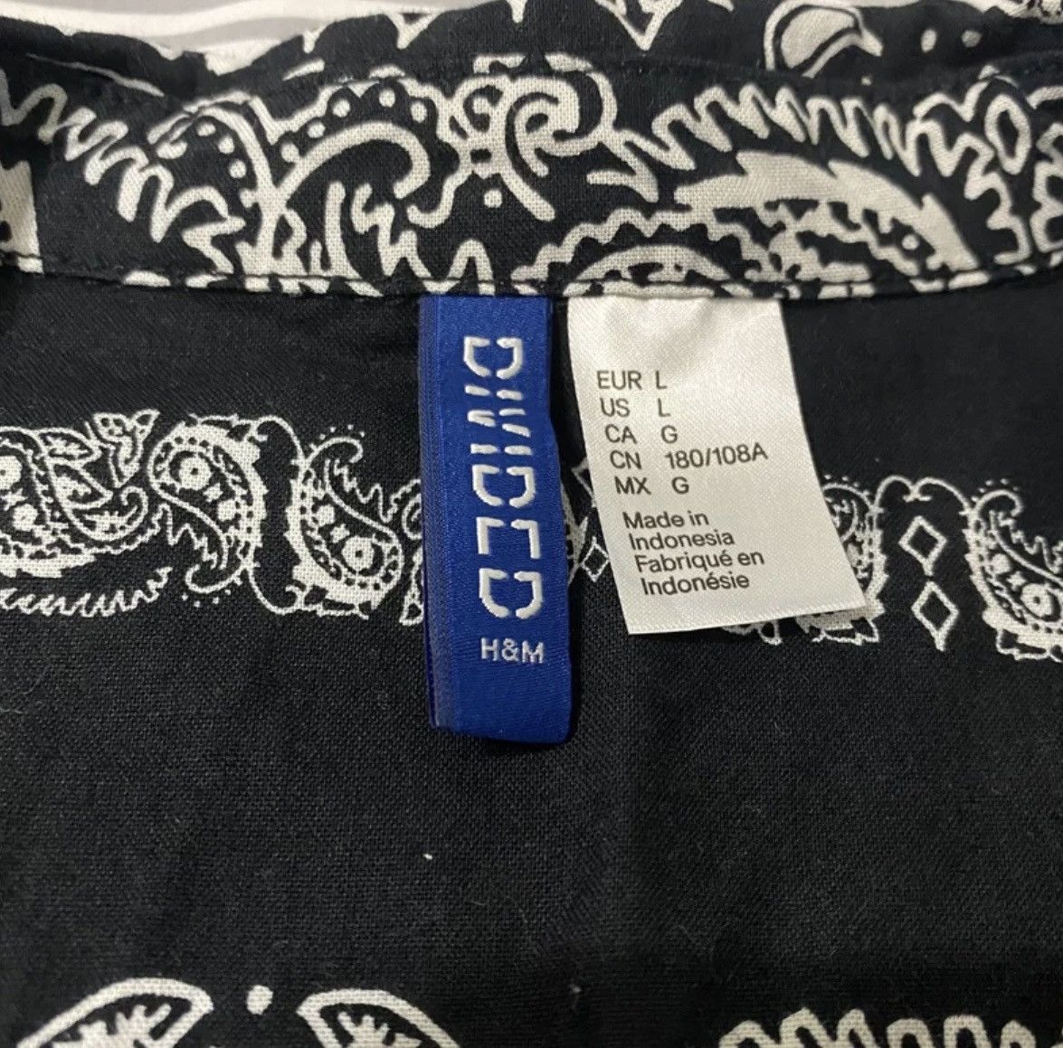 Divided H&M DIVIDED Short-Sleeved Cotton Shirt L Size US L / EU 52-54 / 3 - 3 Thumbnail