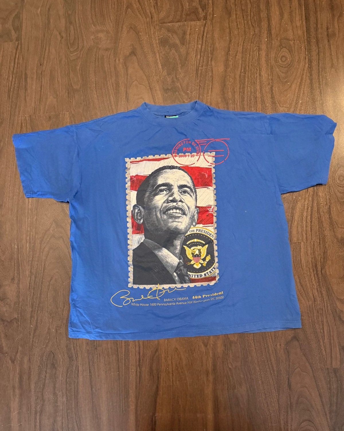 Other 2009 Barack Obama USA President Streetwear Baggy Graphic Tee Size US XXL / EU 58 / 5 - 4 Thumbnail