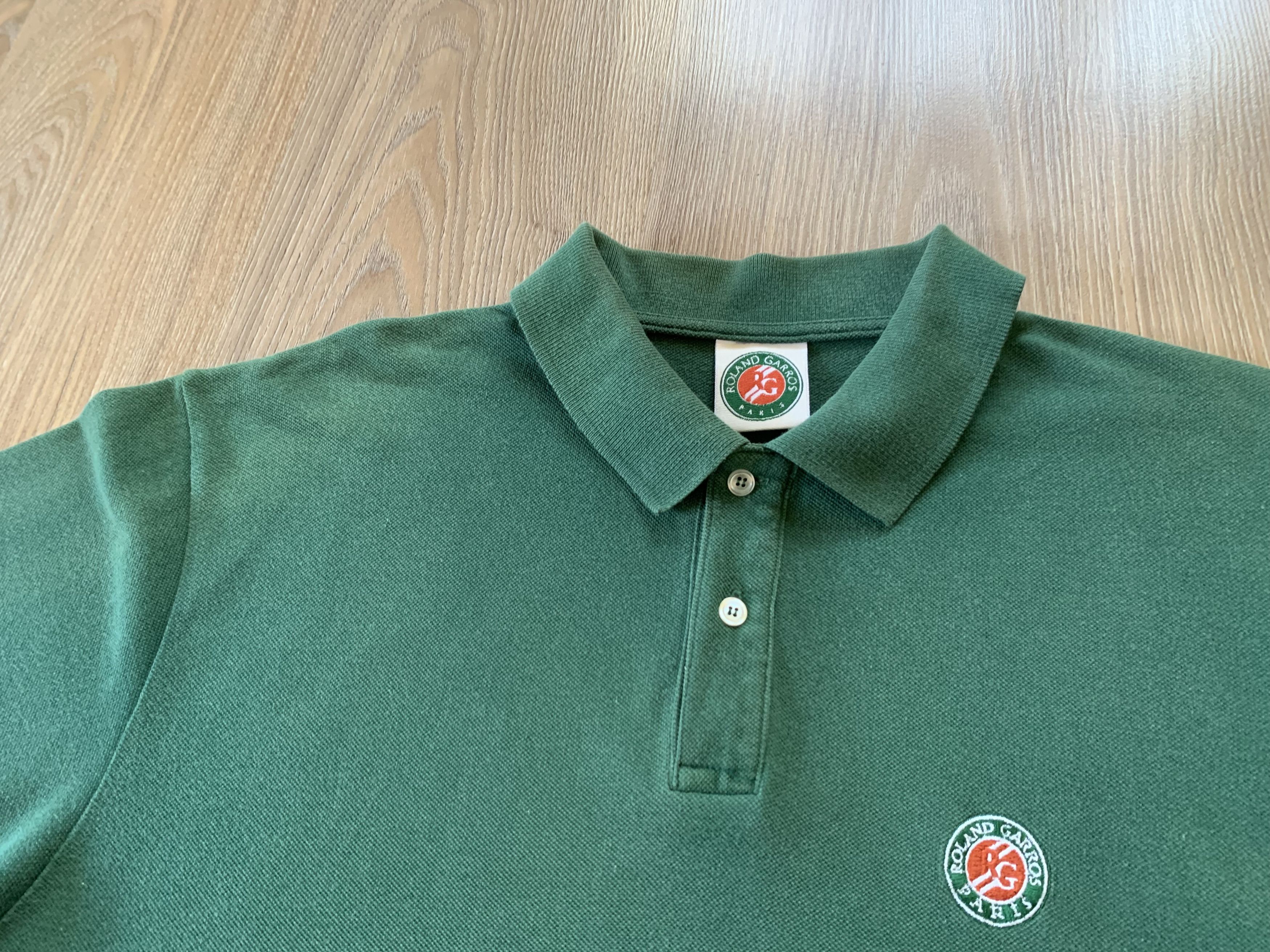 Vintage Vintage Roland Garros Paris Polo T-Shirt Size US XL / EU 56 / 4 - 5 Thumbnail