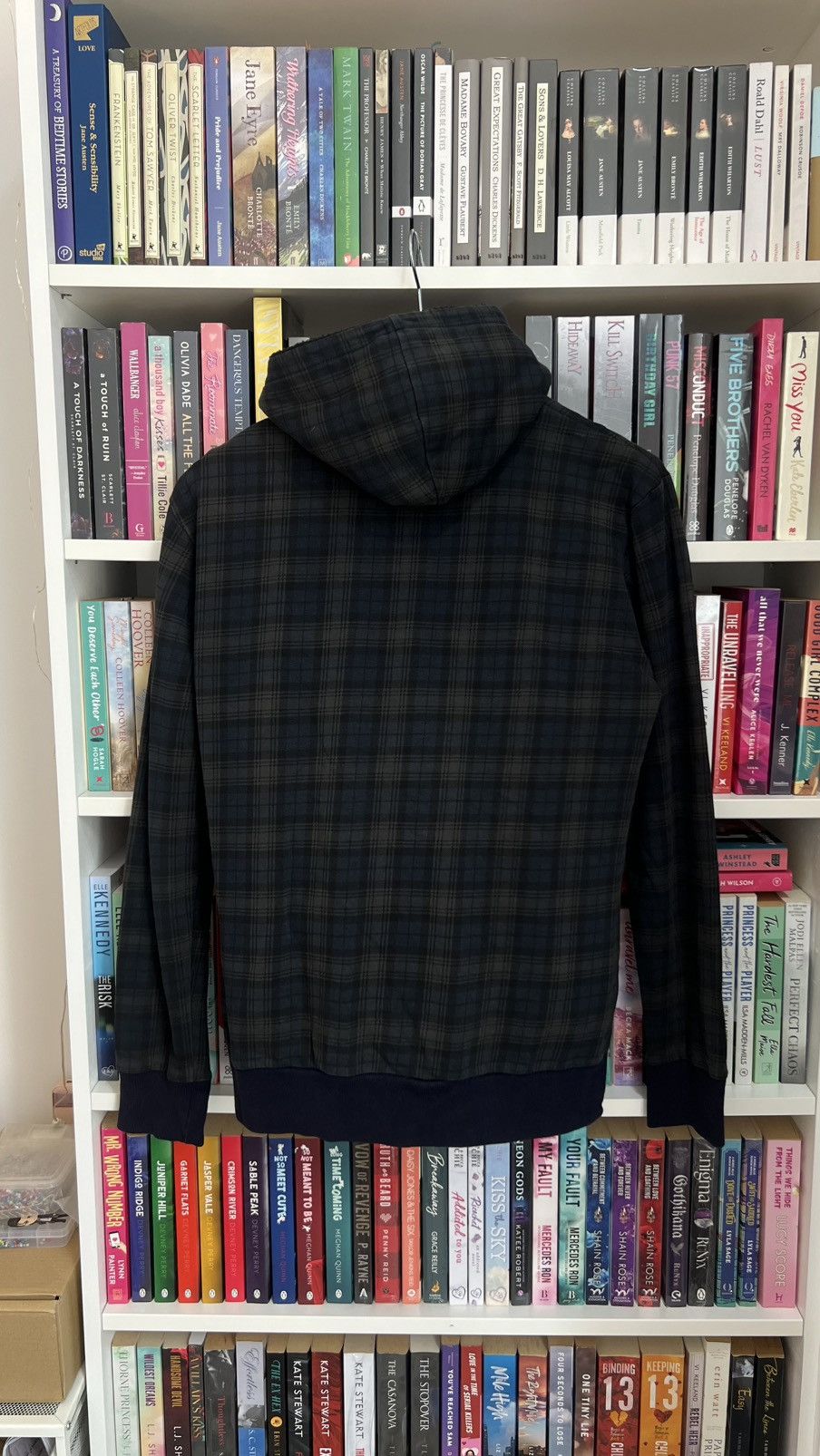 Burberry Burberry Black Label Tartan Hoodie Sweater Size US M / EU 48-50 / 2 - 5 Thumbnail