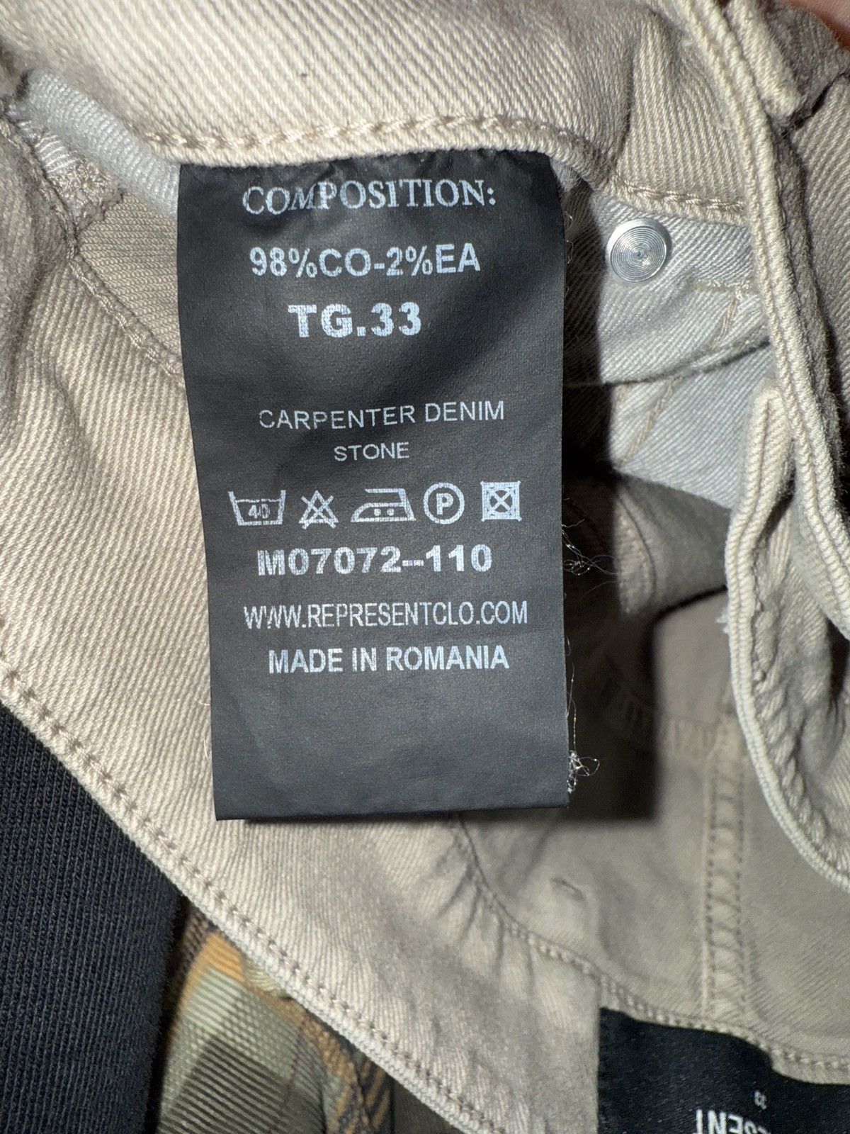 Represent Clo. Represent Clo Carpenter Denim Stone Size US 33 - 7 Thumbnail