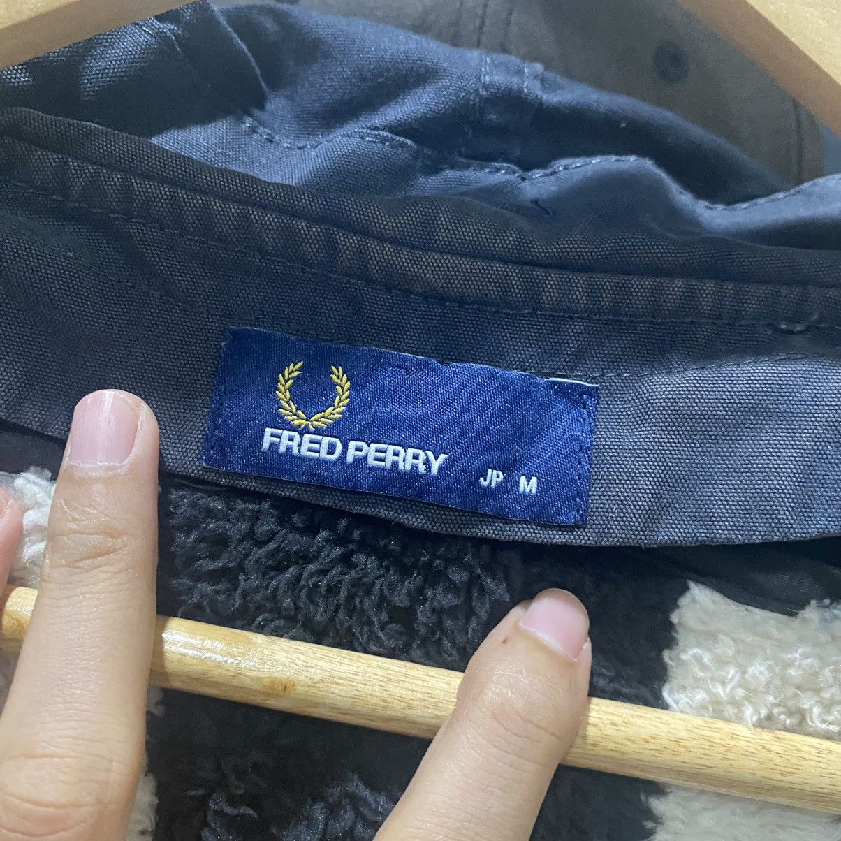 Fred Perry × Union LA × Vintage RARE‼️Fred Perry Union Jack Fleece Inside Parka Jackets Size US M / EU 48-50 / 2 - 20 Thumbnail