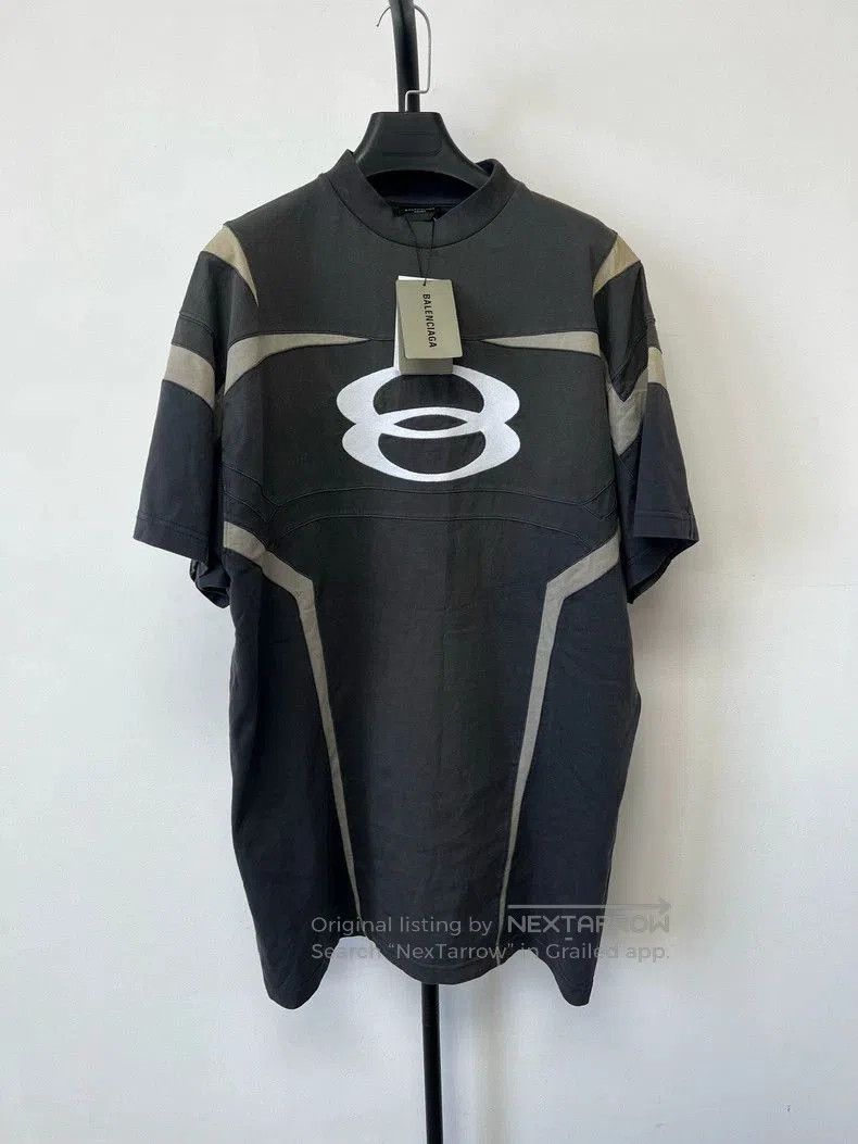 Balenciaga Balenciaga Double Ring Paneled Short Sleeve. Size US XS / EU 42 / 0 - 1 Thumbnail