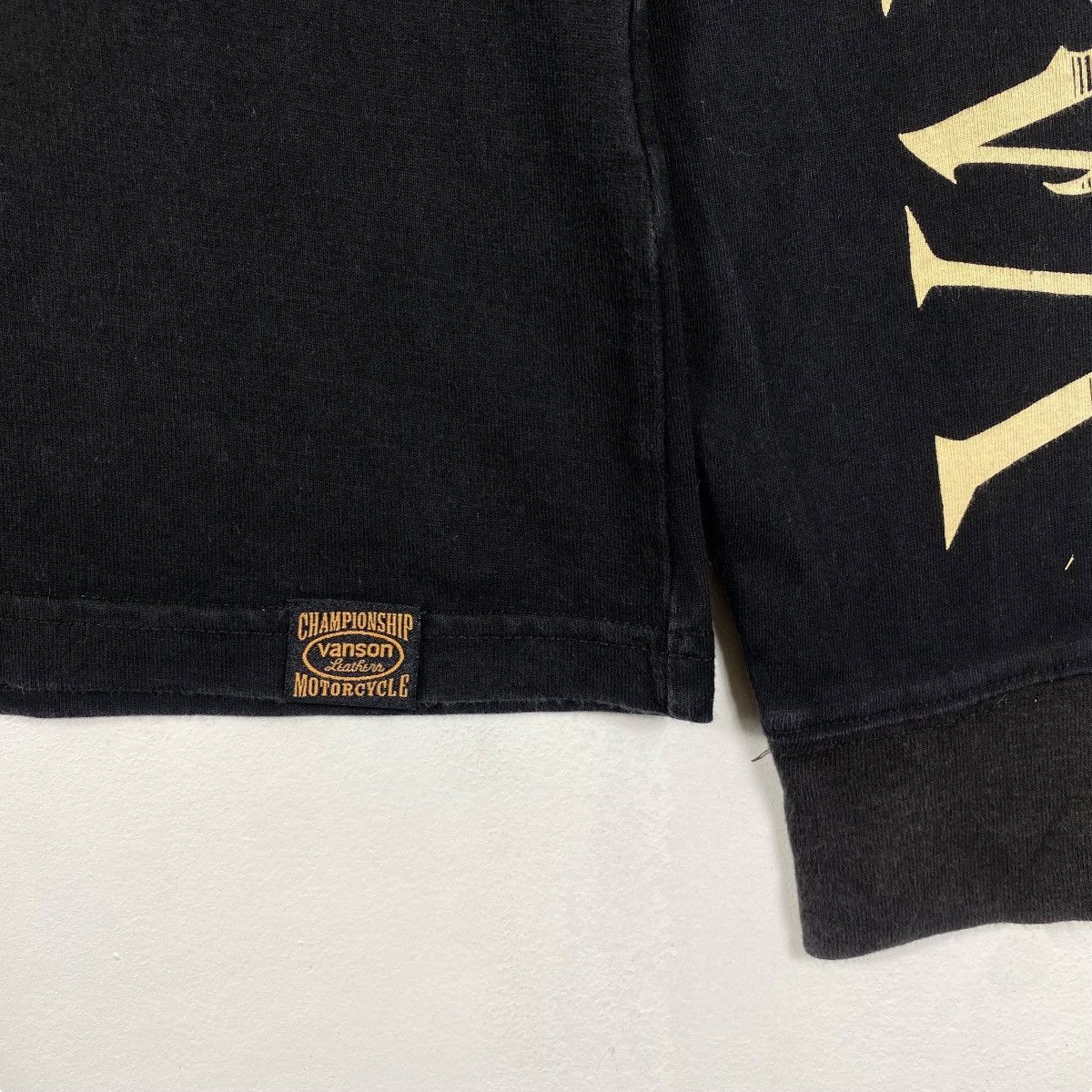 Vanson Leathers Vintage VANSON LEATHERS Embroidery Logo Long Sleeve Size US L / EU 52-54 / 3 - 6 Thumbnail