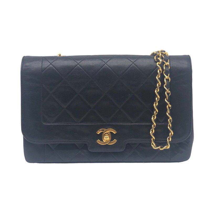 Chanel Diana Shoulder Bag Black