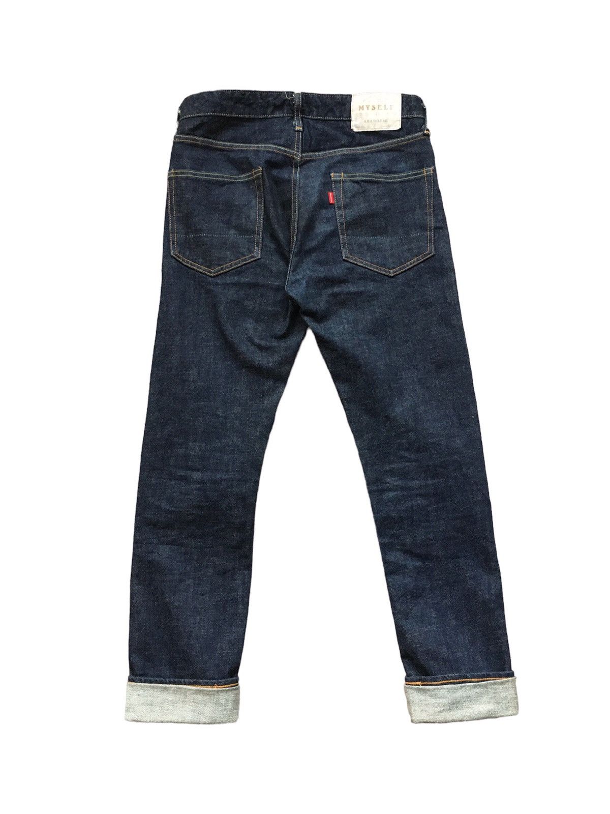 image of Abahouse X Myself Selvedge Denim Pants, Men's (Size 30)