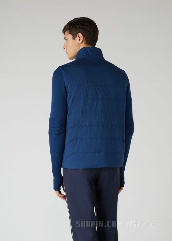 Loro Piana o1loc1c0125 Bomber Jacket in Blue Size US XS / EU 42 / 0 - 4 Thumbnail