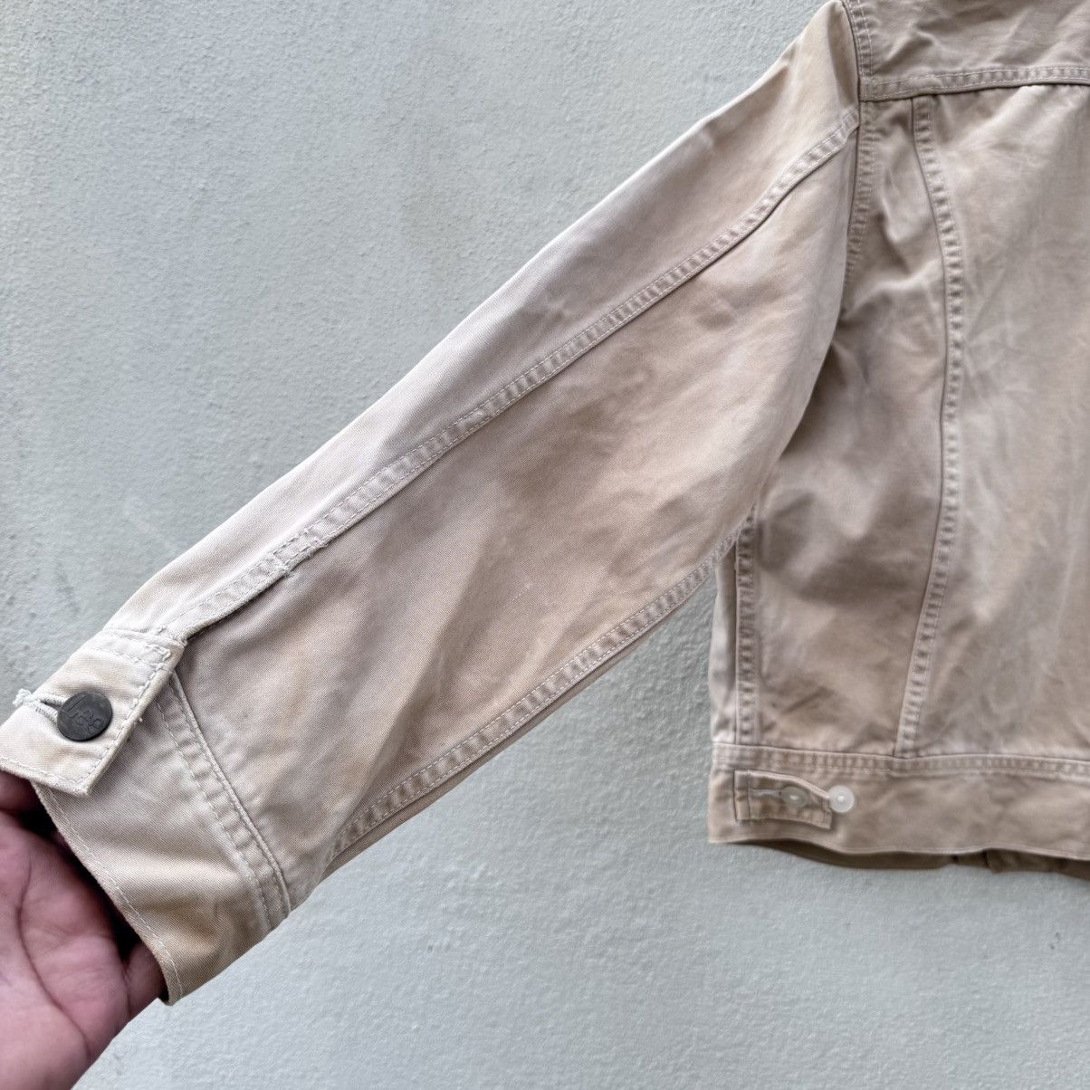 Vintage Vintage Lee Westerner Moleskin Denim Jacket Rusty Size US M / EU 48-50 / 2 - 11 Thumbnail