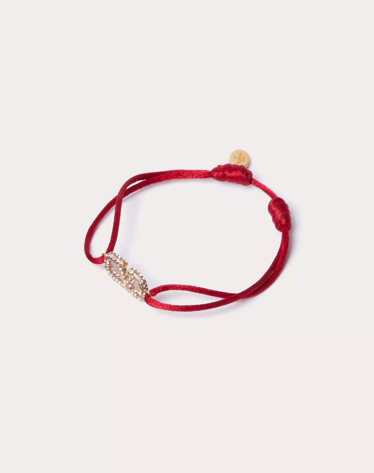 Valentino oc11z0725 Size:OS/ Cotton And Swarovski® Crystals in Red Size ONE SIZE - 3 Thumbnail