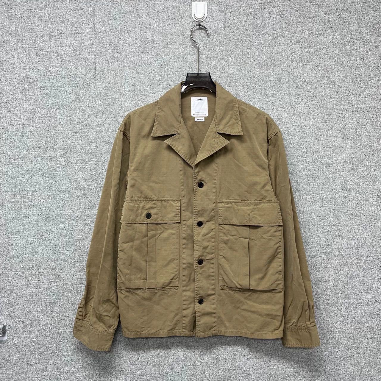 Visvim Visvim domain 2 bag khaki brown Army shirt-jacket jacket Size US L / EU 52-54 / 3 - 1 Thumbnail