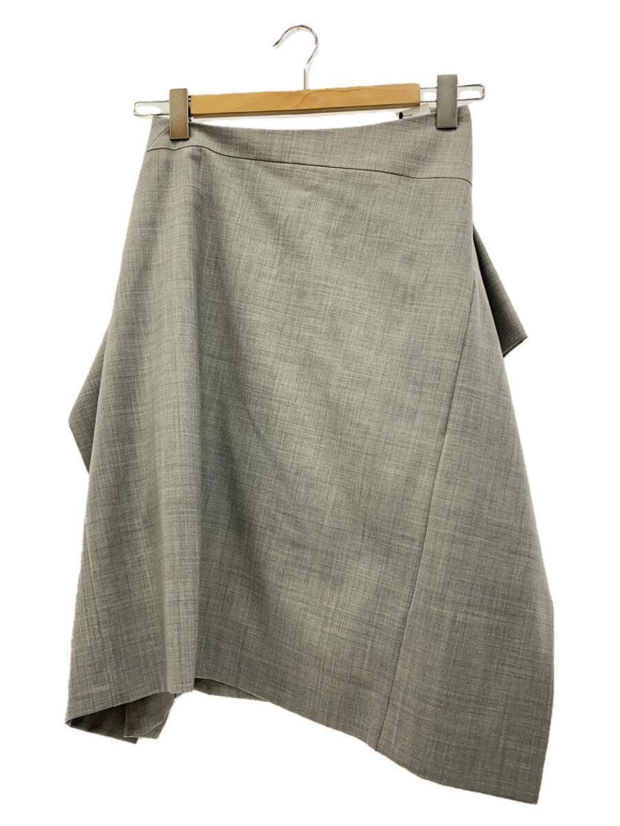 image of Vivienne Westwood Wool Skirt in Grey, Women's (Size 26)