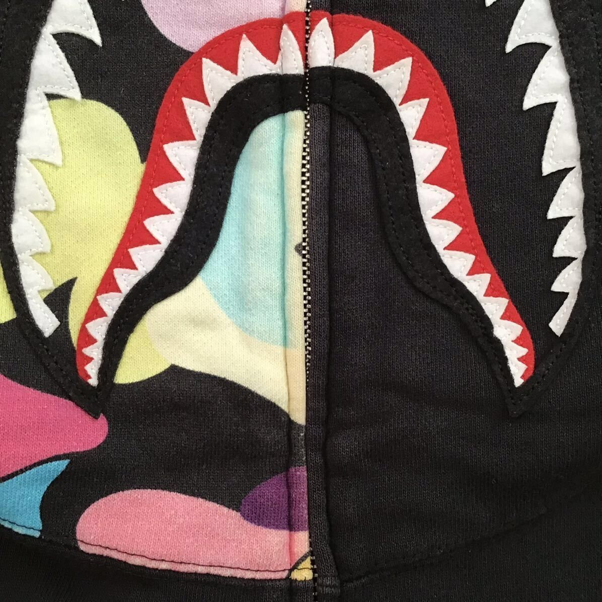 Bape BAPE Giant Multi Camo Shark full zip hoodie a bathing ape Size US M / EU 48-50 / 2 - 7 Thumbnail