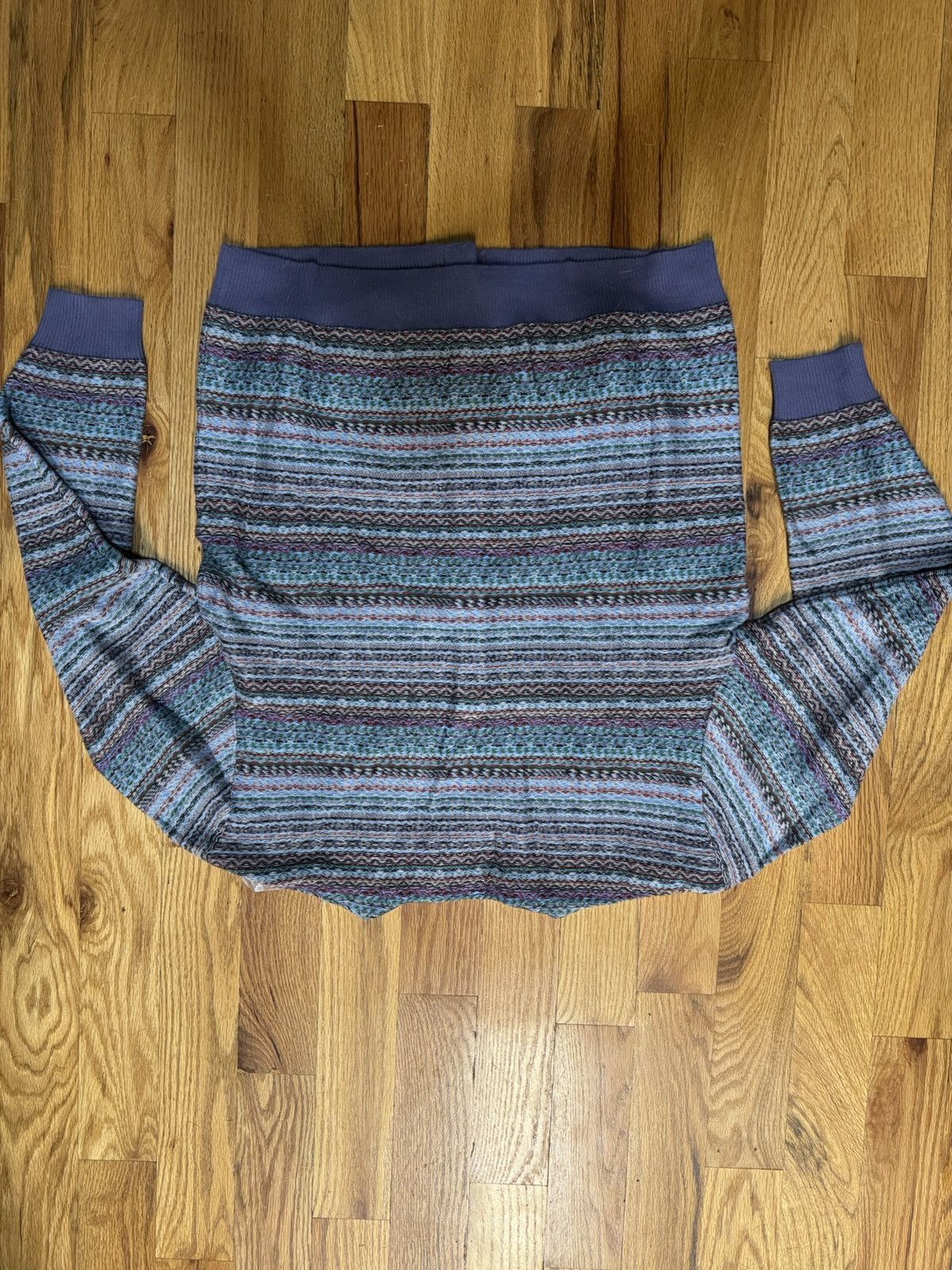 Fucking Awesome Instarsia Knit Cardigan Size US L / EU 52-54 / 3 - 2 Thumbnail