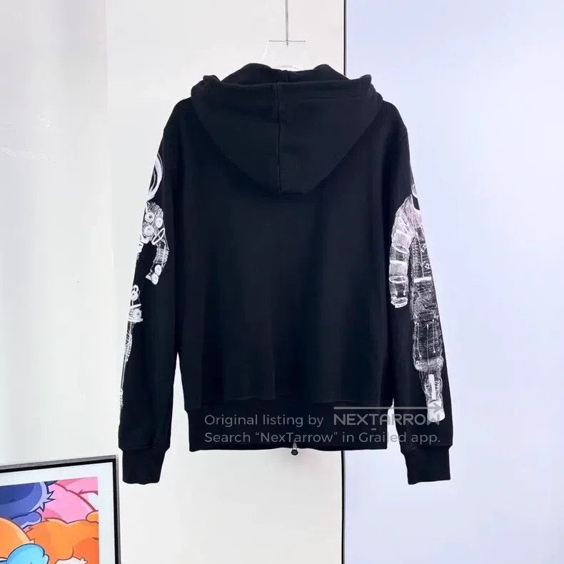 Chanel Chanel 17K Space Series Black Zipper Jacket Size XS / US 0-2 / IT 36-38 - 2 Thumbnail