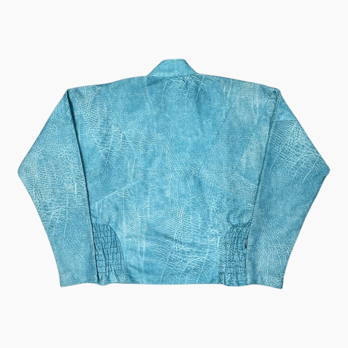 Vintage Vintage 90s Ocean Blue Sports Jacket Women Size S Size S / US 4 / IT 40 - 3 Thumbnail