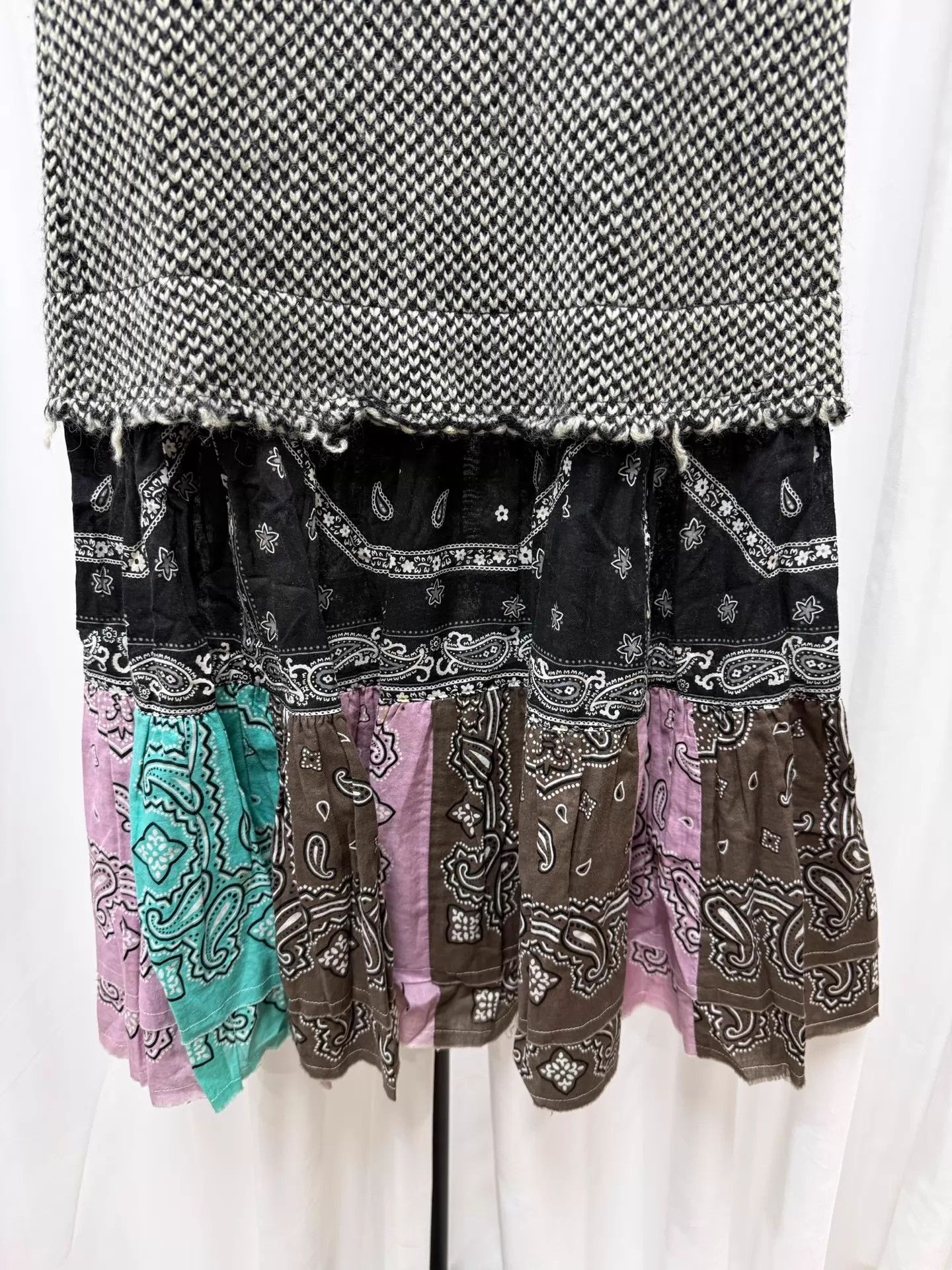 Comme des Garcons COMME des GARÇONS x JUNYA WATANABE Wool-Cotton Dress S Size S / US 4 / IT 40 - 5 Thumbnail
