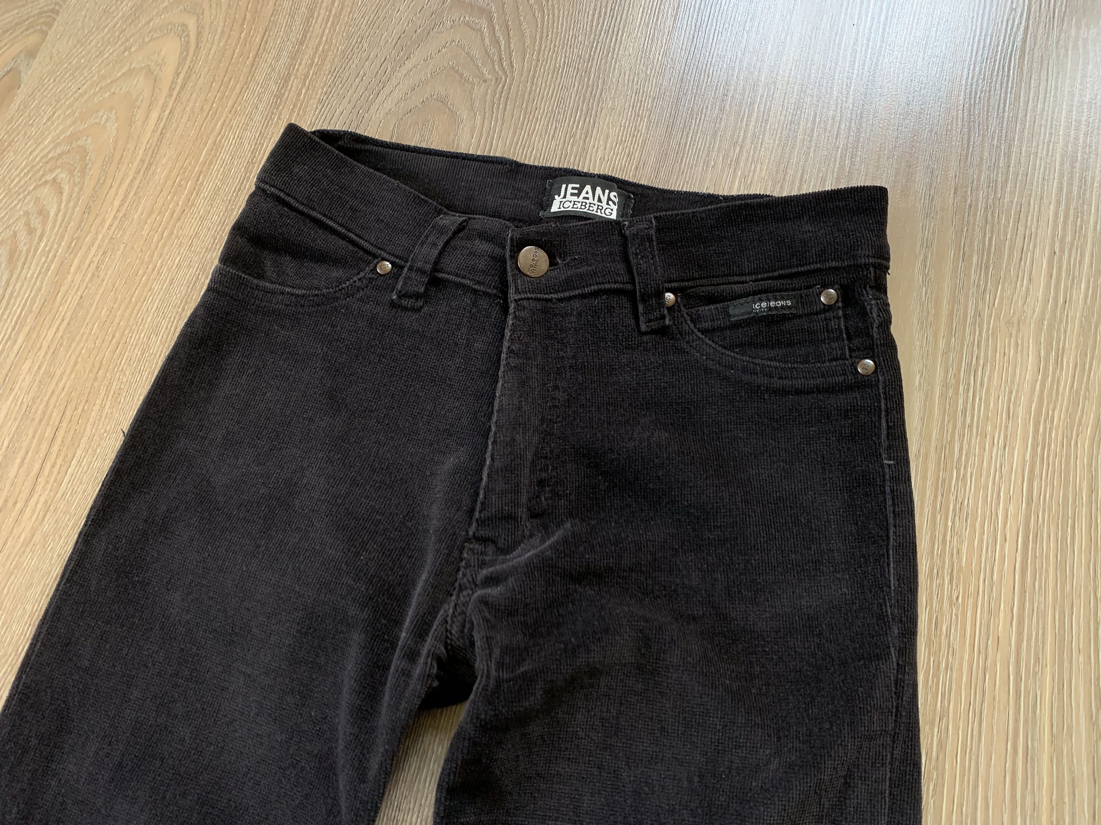 Iceberg Icejeans Women's Velvet Pants Trousers