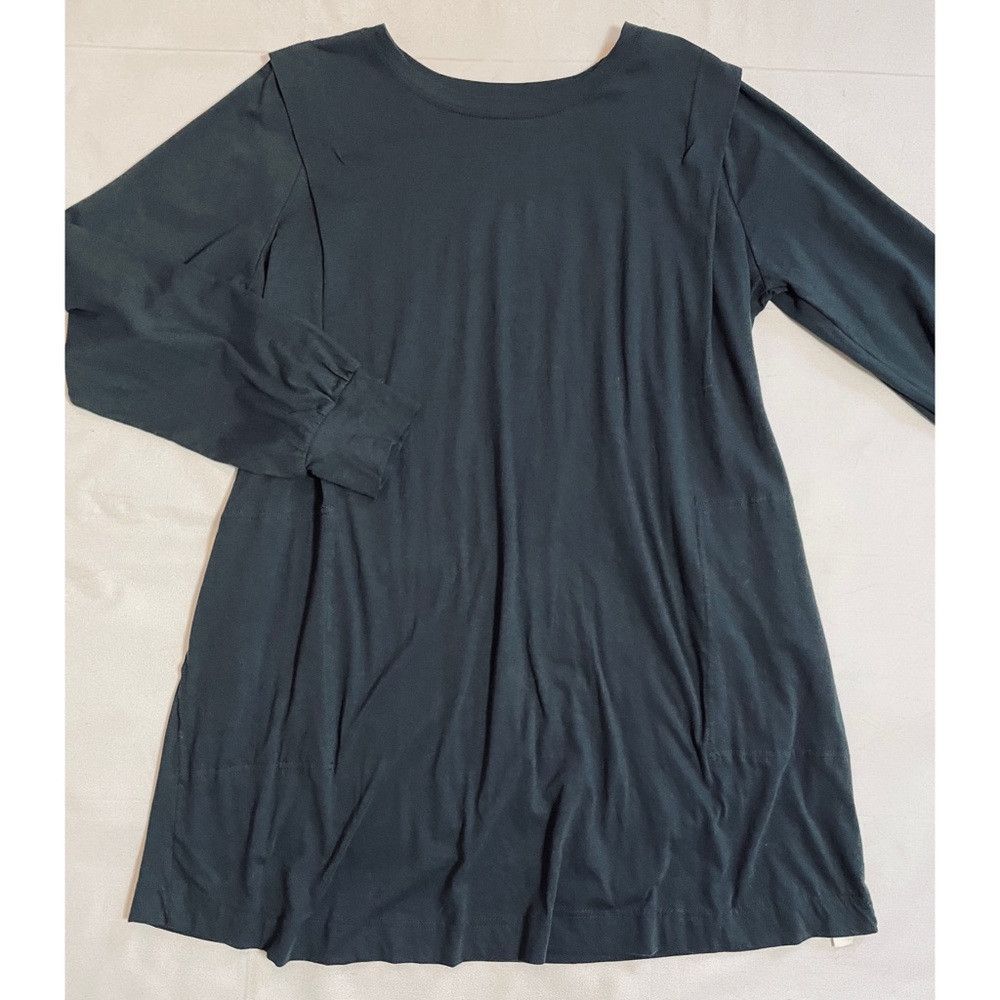 Free People New Free People Beach Black Cotton Long Sleeve T-Shirt Tuni Size M / US 6-8 / IT 42-44 - 4 Thumbnail
