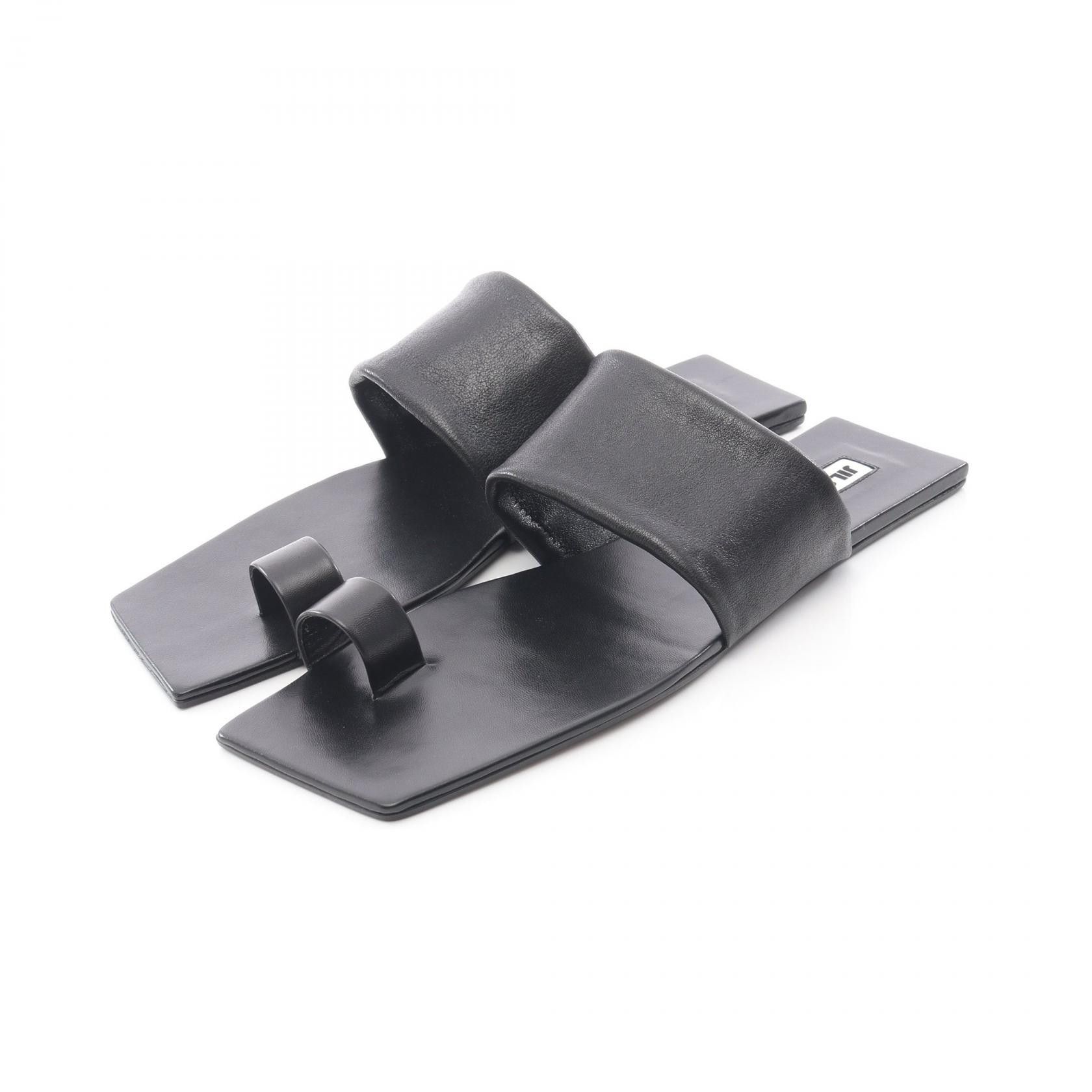 Jil Sander Jil Sander Jil Sander Band Leather Sandals Leather Shoes J15WP0123P659800138 DUTY FREE for USA Size ONE SIZE - 1 Thumbnail