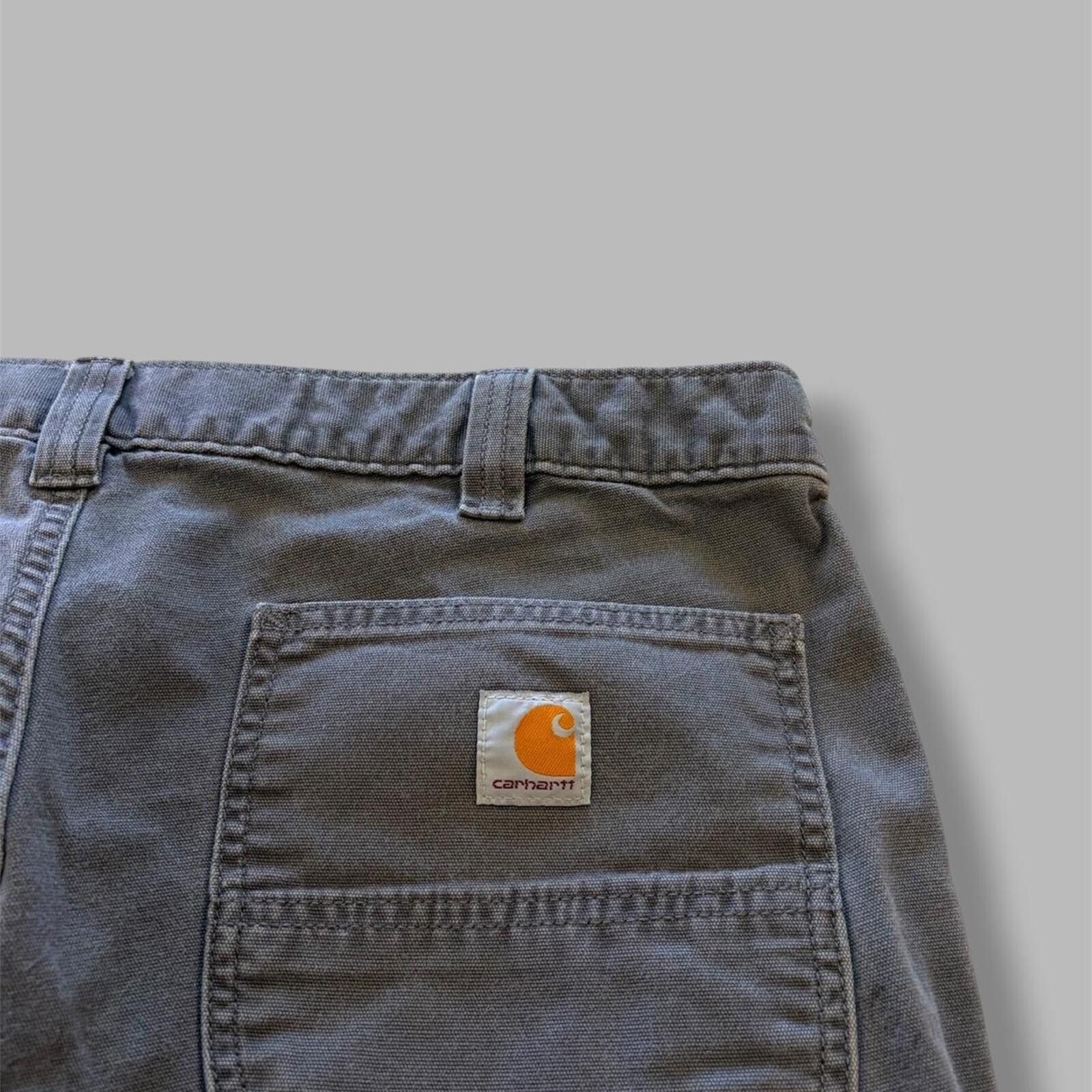 Carhartt Grey Carhartt Carpenter Pants Size US 36 / EU 52 - 6 Thumbnail