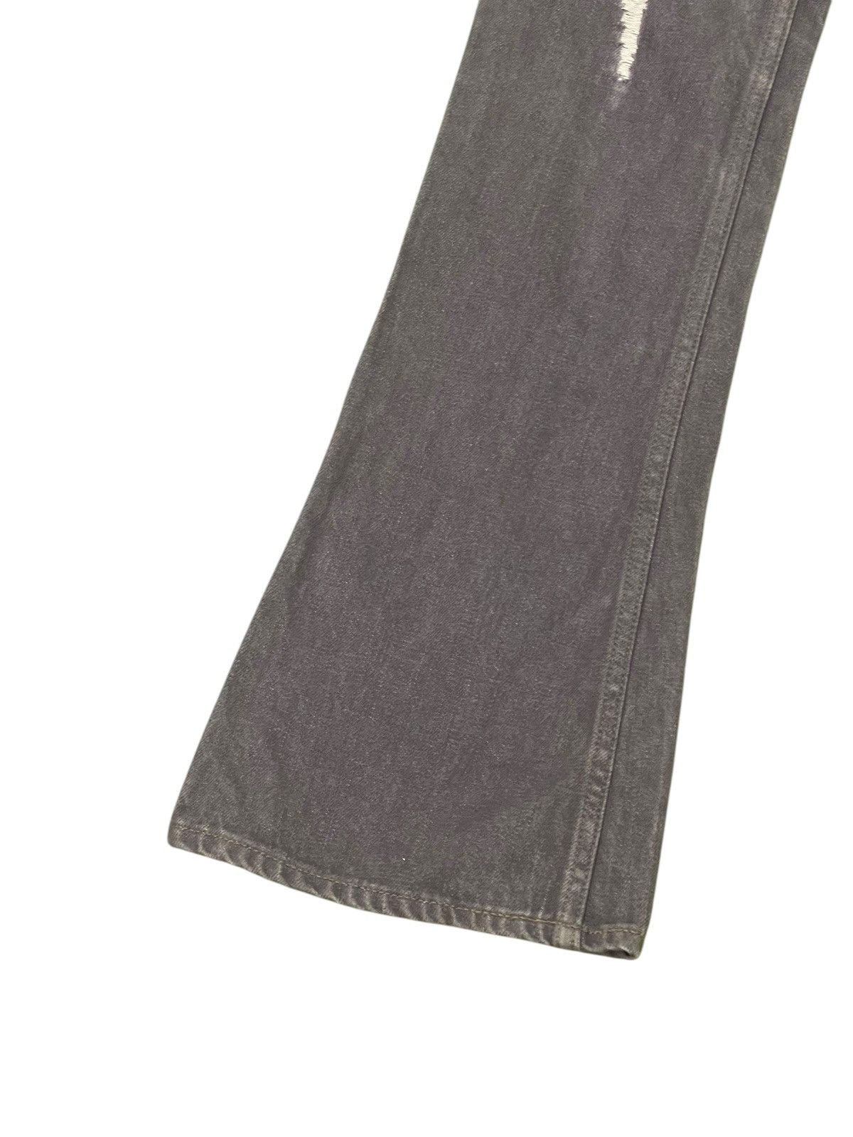 Japanese Brand Flare Jeans Stabilizer Distress Boot Cut 1🟦3 Size US 29 - 5 Thumbnail