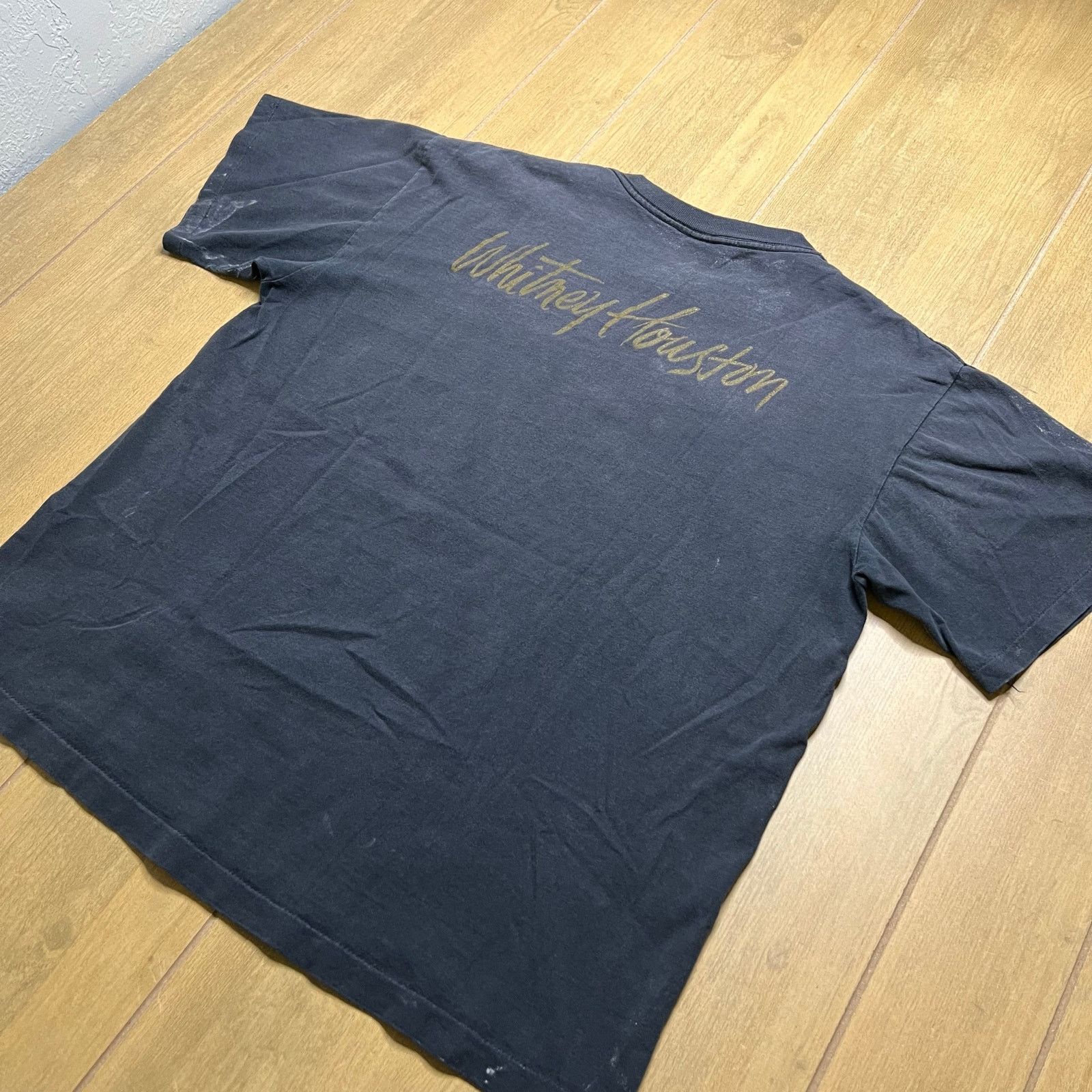 Vintage Vintage Whitney Houston T Shirt XL USA AOP 90s Single Stitch Size US XL / EU 56 / 4 - 10 Thumbnail
