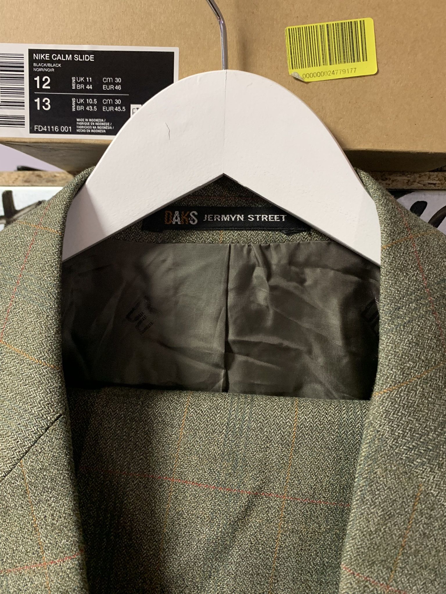 DAKS DAKS JERMYN STREET PURE NEW WOOL SUIT SIZE 40R Size 40R - 3 Thumbnail