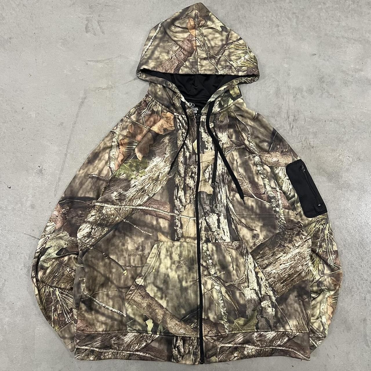 トップス archive ROTHCO camouflage Zip hoodie Rothco Thermal Lined Hooded Sweatshirt (Woodland Camo)