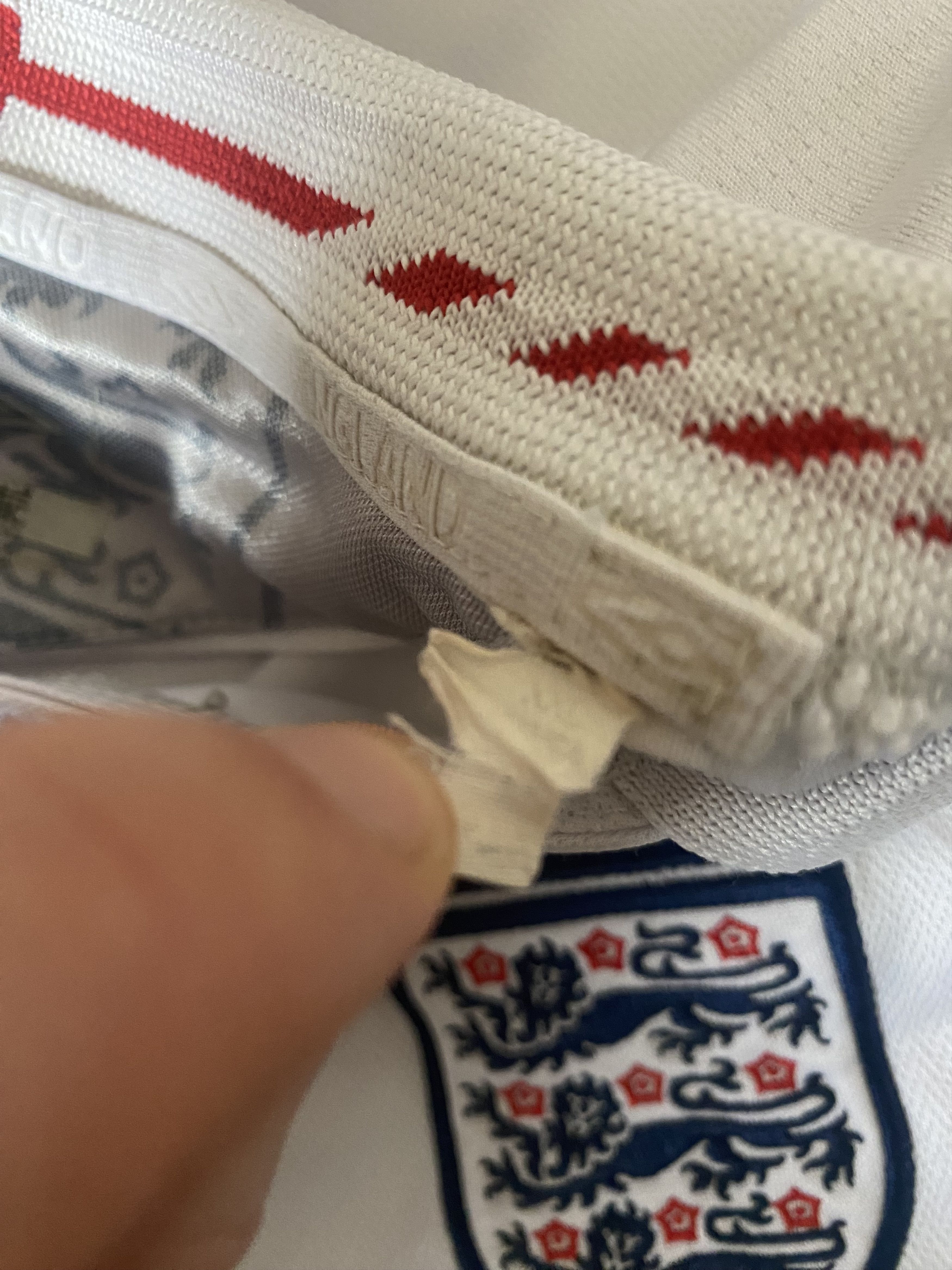 Umbro Jersey ENGLAND - Umbro - 2005 - 2007 = XL - UNIQUE Size US XL / EU 56 / 4 - 4 Thumbnail