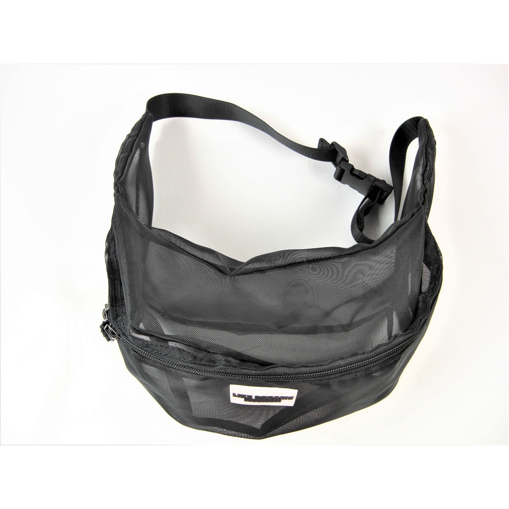 Other Like Dreams See Through Black Large Fanny Pack 3 Zip Pockets Size ONE SIZE - 6 Thumbnail