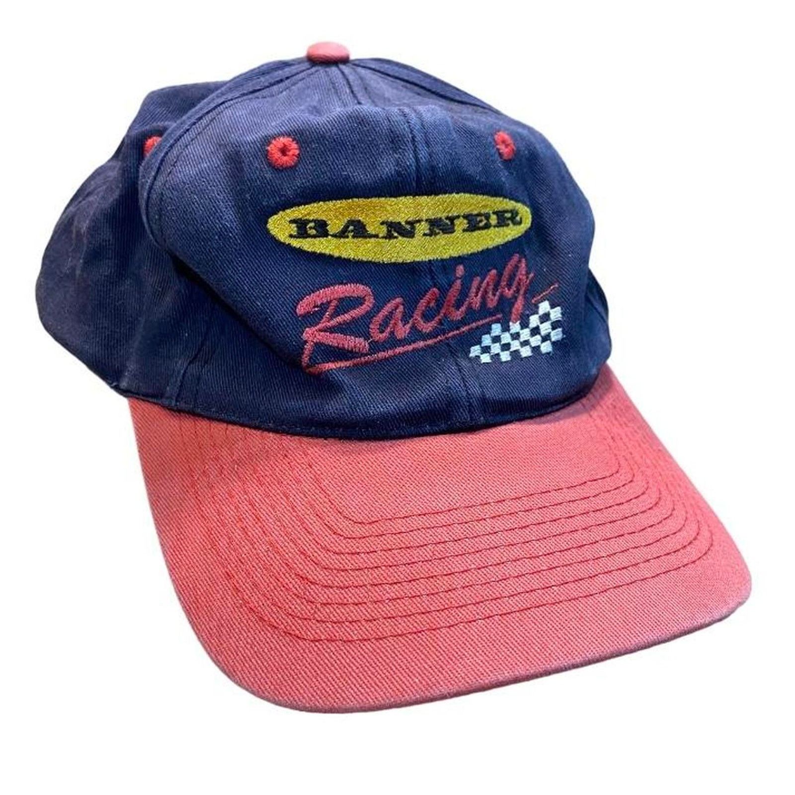 Starter Worn in banner racing hat Size ONE SIZE - 1 Thumbnail