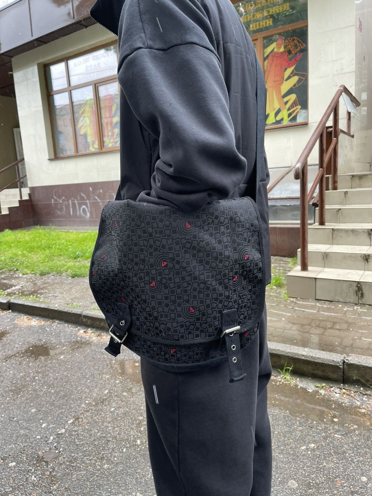 Vintage Quiksilver Bag Y2K Logo Style Rare