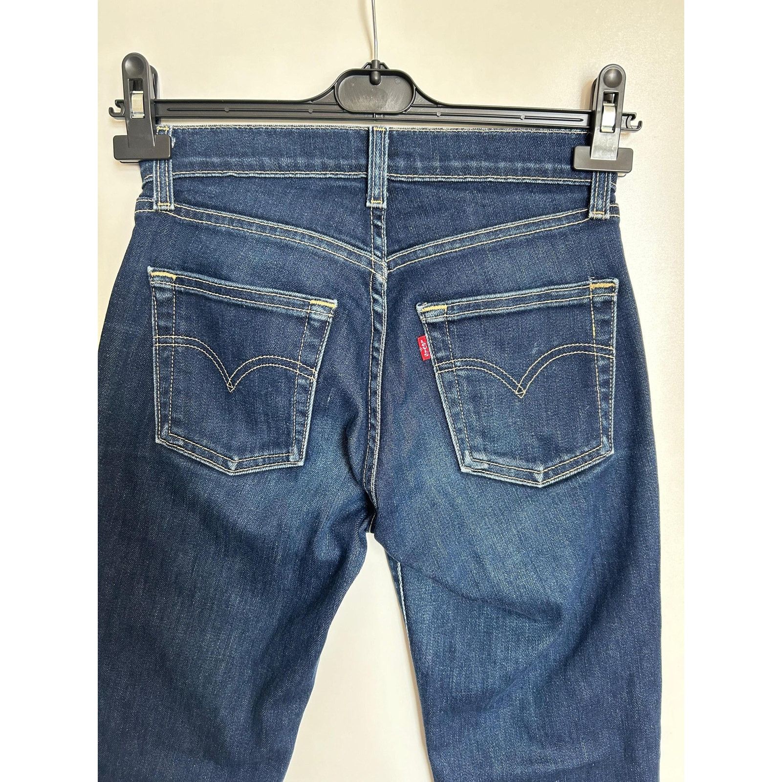 Levi's Levi's 595 W27 L30 - Y2K Bootcut Stretch Jeans - Red Tab Size US 27 - 7 Thumbnail