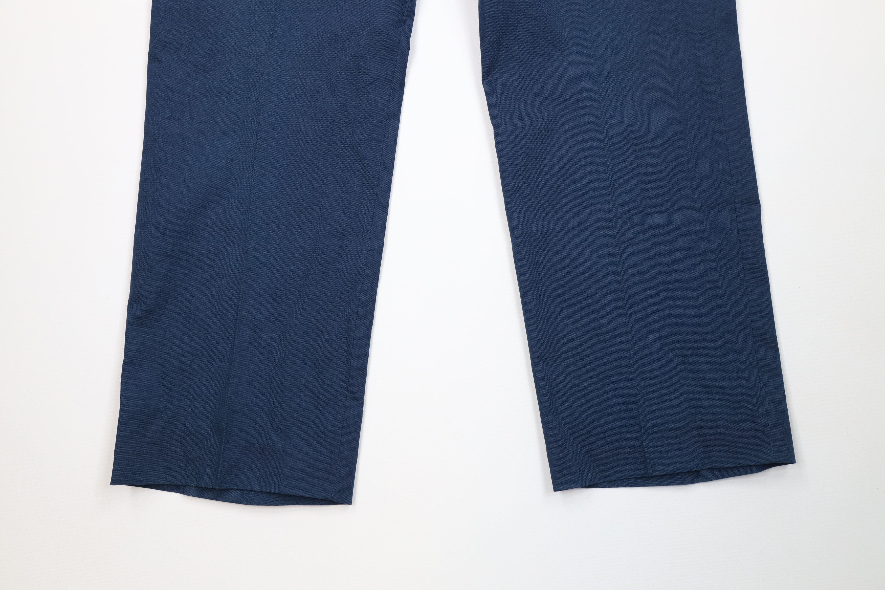 Vintage Vintage 70s Streetwear Bell Bottoms Chino Pants Blue USA Size US 44 / EU 60 - 4 Thumbnail