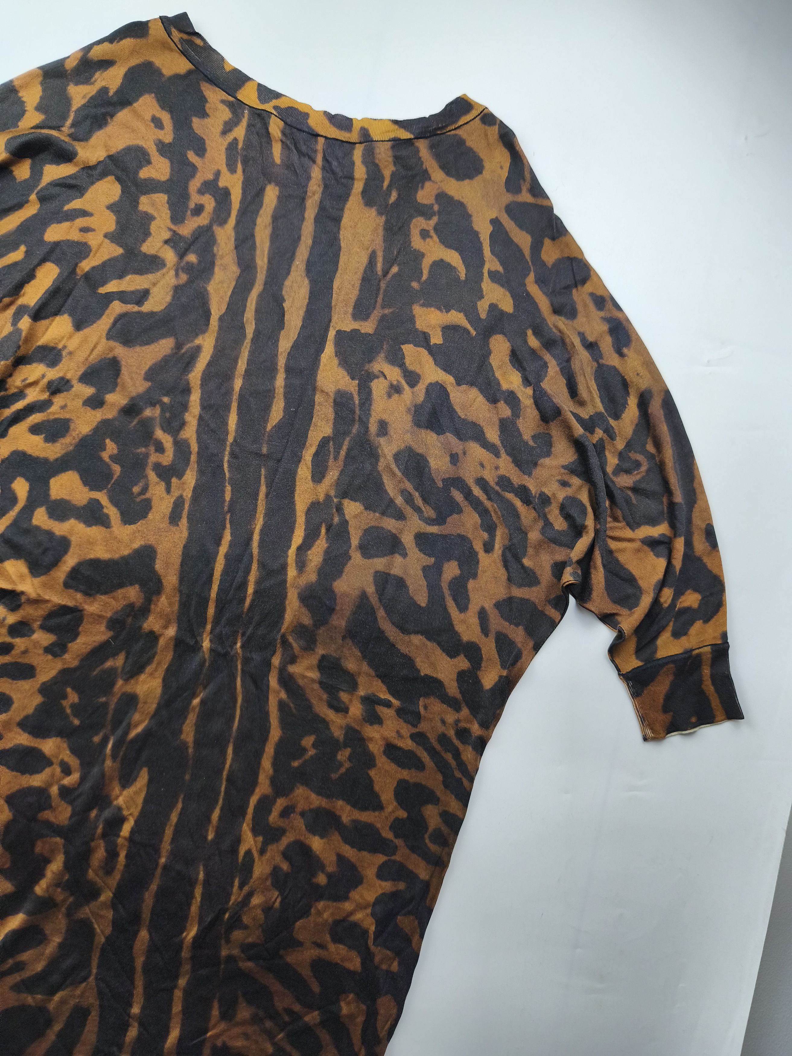 Alexander McQueen Alexander McQueen leopard assymetric silk dress Size S / US 4 / IT 40 - 13 Thumbnail