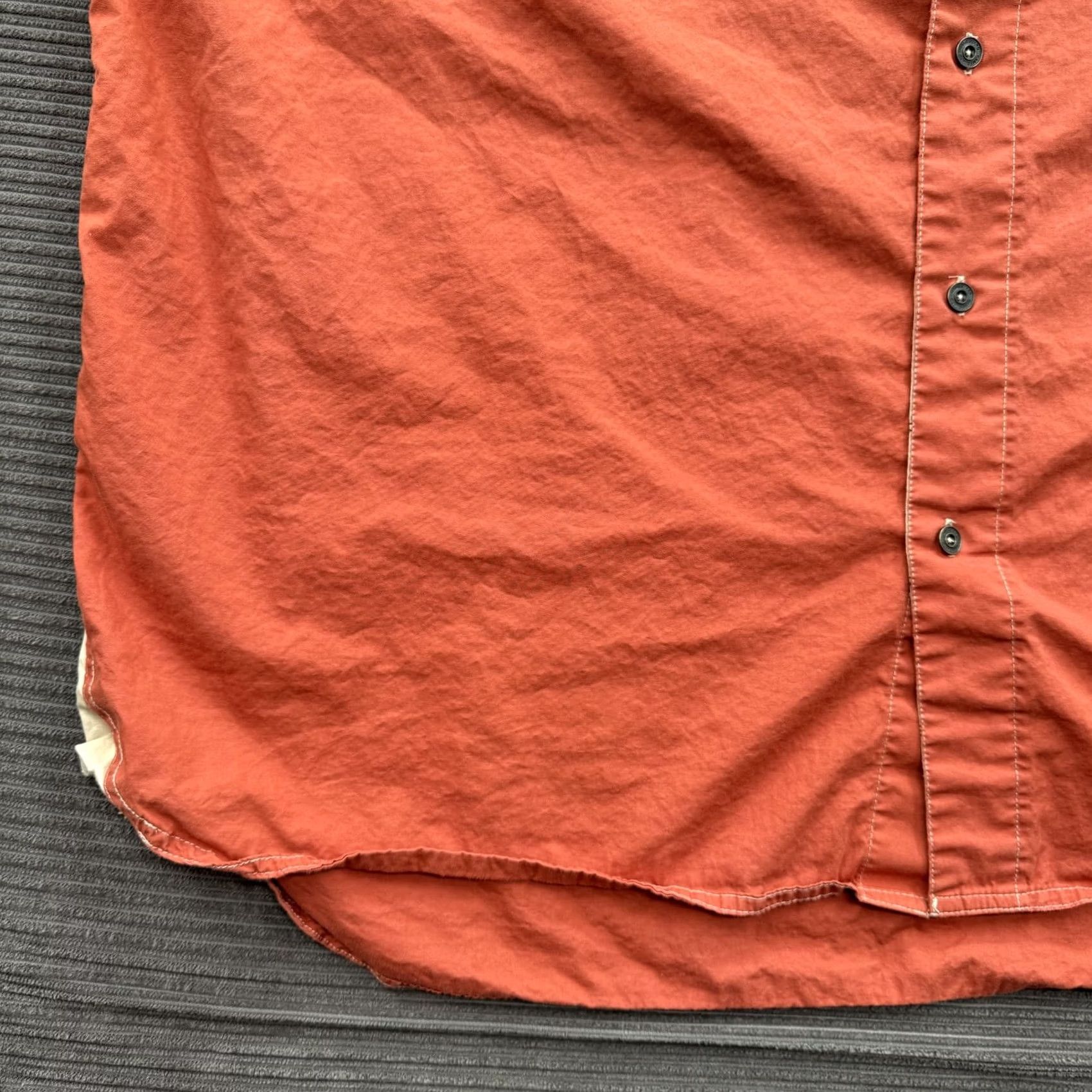 Vintage VINTAGE Game Guard Shirt Mens 2XL Orange Tan Button Up Short Sleeve Outdoor Hunting Size US XXL / EU 58 / 5 - 6 Thumbnail
