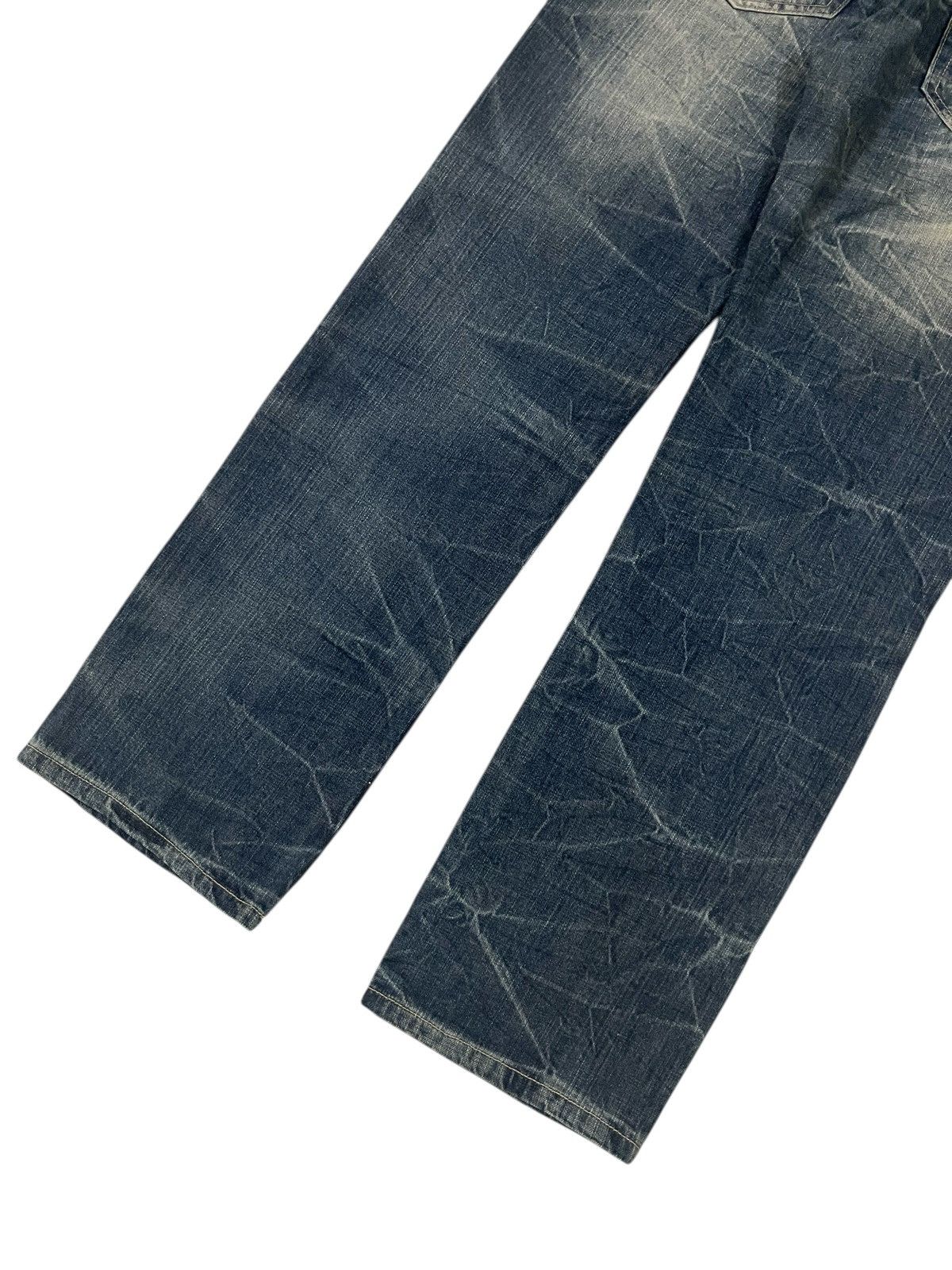 Hysteric Glamour Y2K Japan Patchwork Hysteric Distressed Jeans Denim Size US 32 / EU 48 - 15 Thumbnail