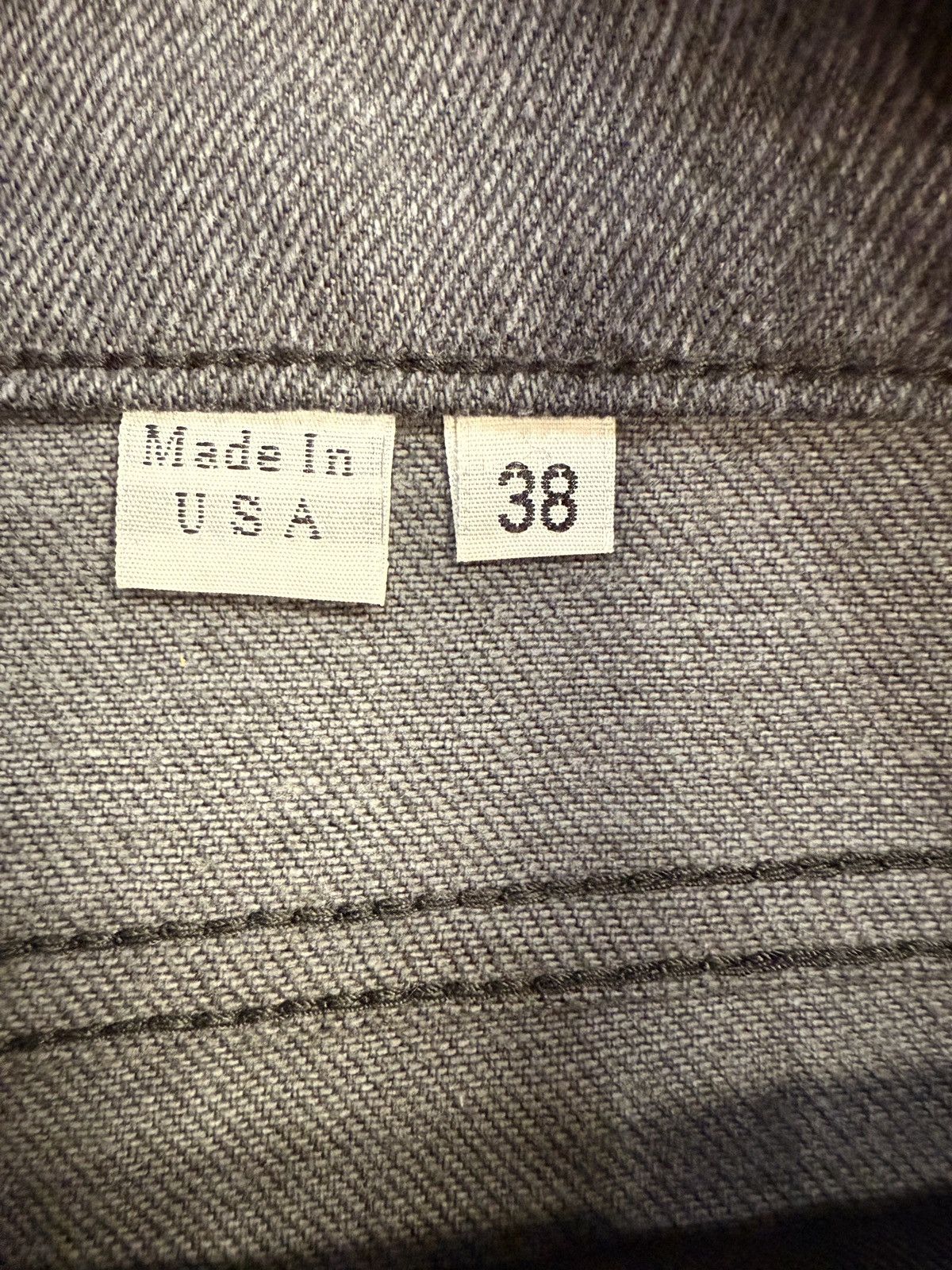 Matty Boy Brand New MATTY BOY! 99 Eyes Grey/Black Denim Size 38 Size US 38 / EU 54 - 6 Thumbnail