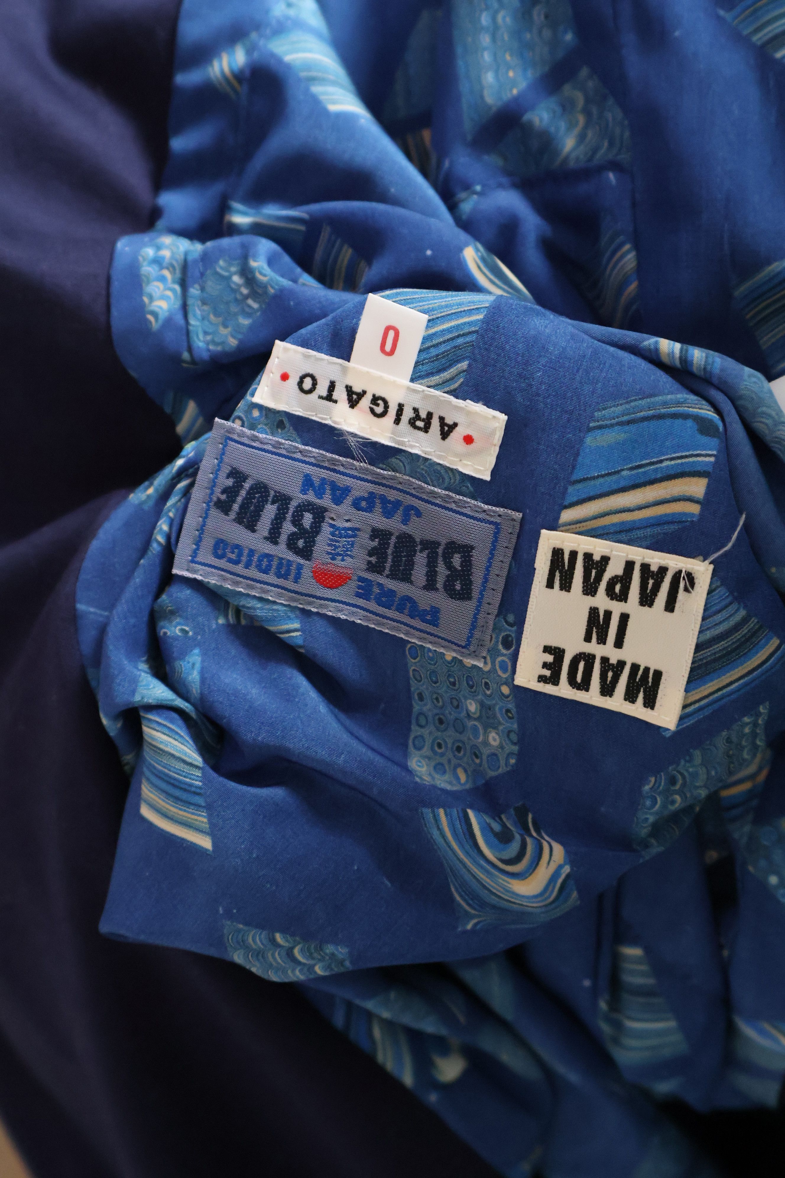 Blue Blue Japan Blue Blue Japan Reversible Printed Jersey Cady Jacket Size US XS / EU 42 / 0 - 11 Thumbnail
