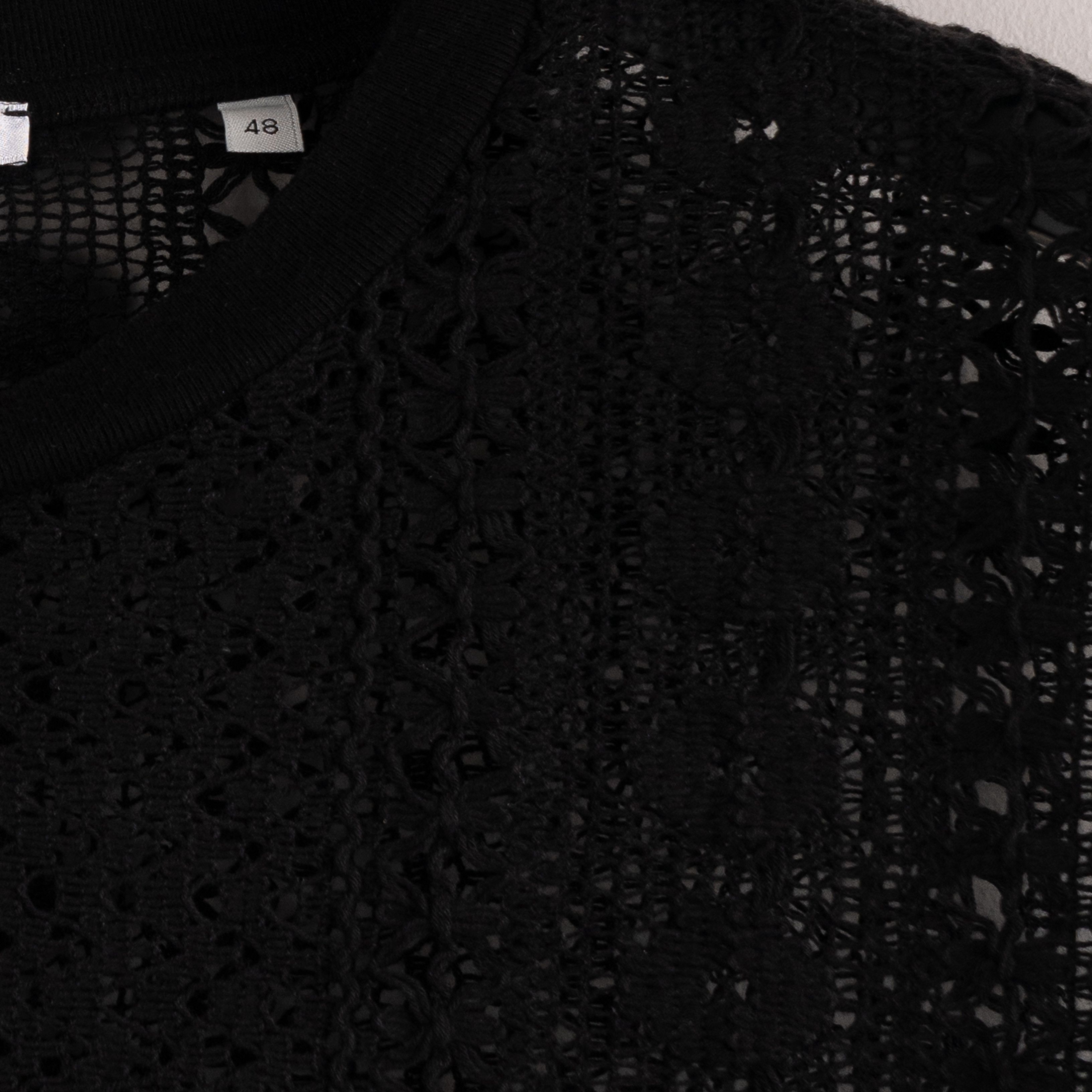 Our Legacy Our Legacy SS21 Box Crochet Vest Black Size US M / EU 48-50 / 2 - 8 Thumbnail