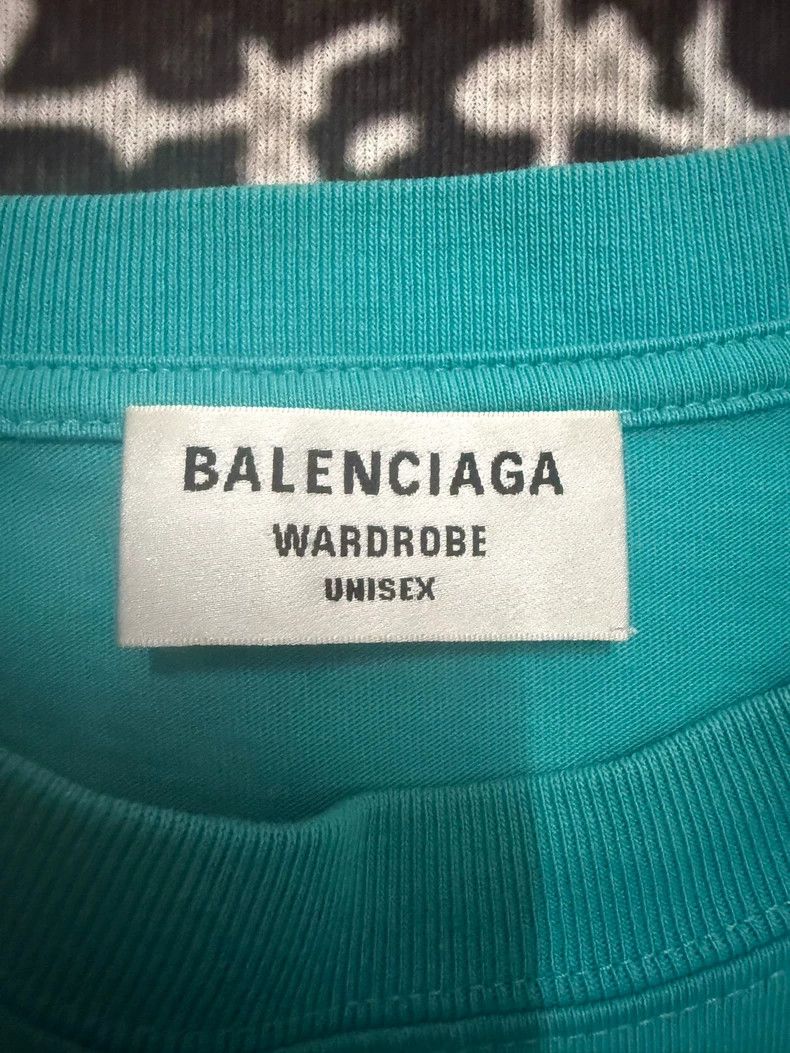 Balenciaga Balenciaga Double B logo embroidered letter round neck loo Size US L / EU 52-54 / 3 - 4 Thumbnail