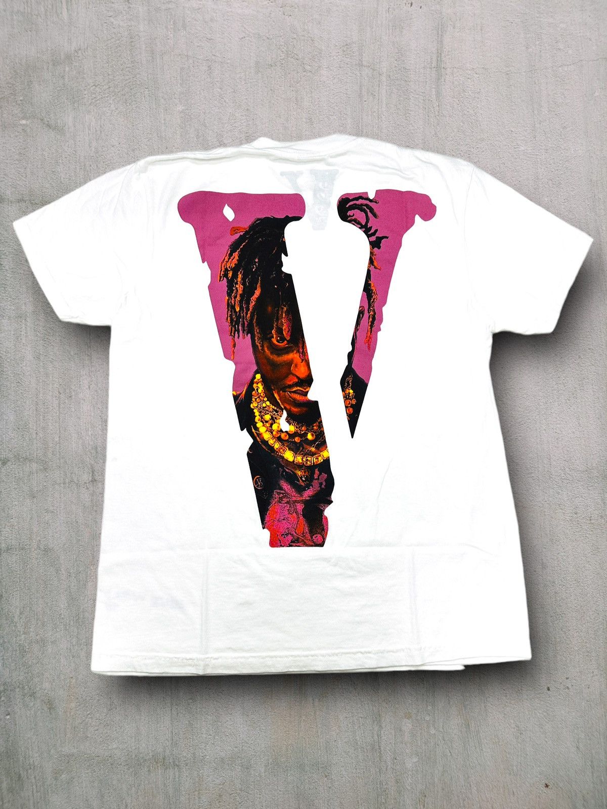 Juice Wrld x Vlone Legends Never Die Tシャツ ホワイト Juice Wrld x Vlone Legends Never Die T-Shirt White Men's