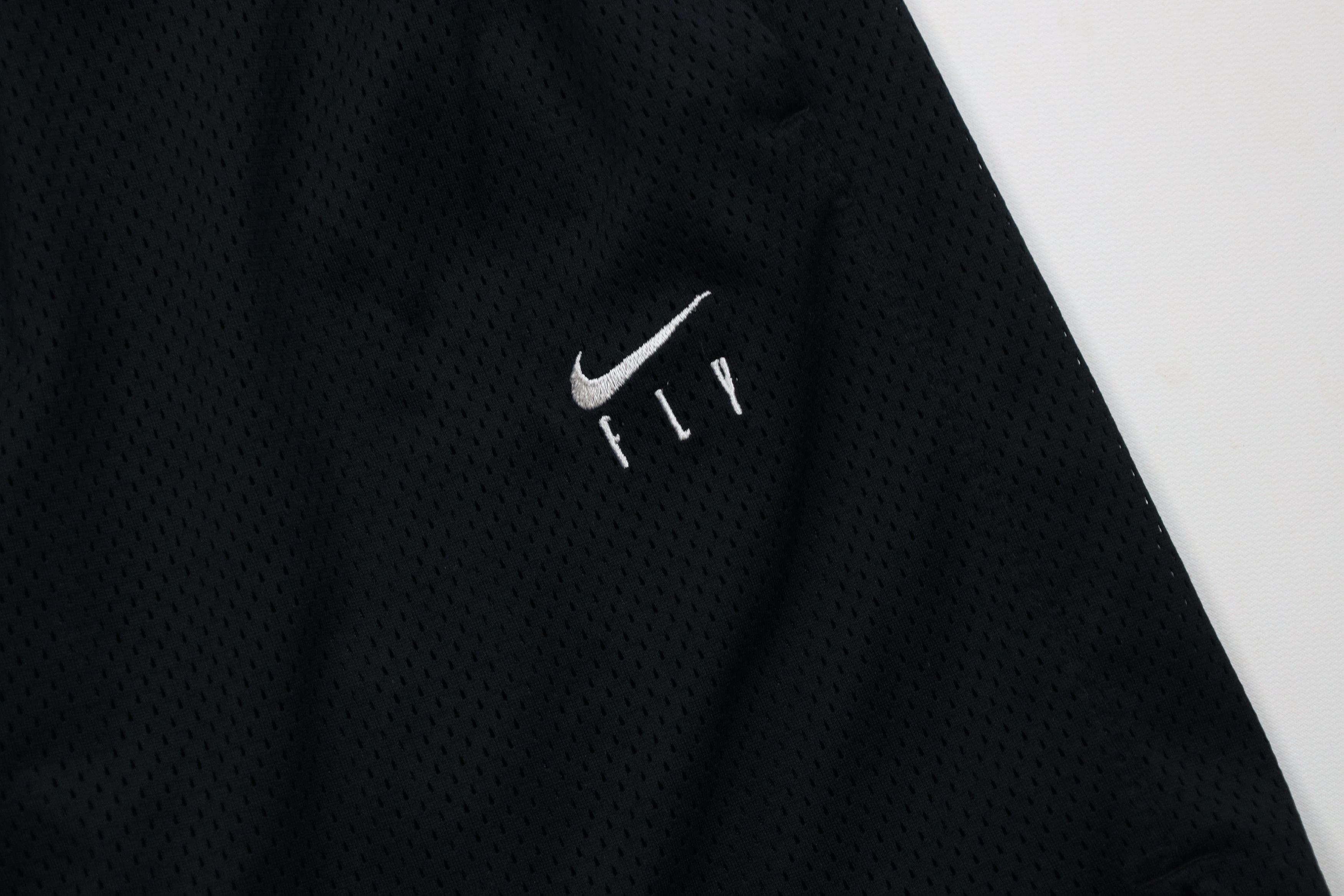 Nike × Vintage Nike Oversized Travis Scott Mini Swoosh Fly Mesh Shorts Size 34" / US 12 / IT 48 - 5 Thumbnail