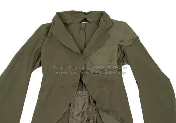 Comme des Garcons Comme des Garcons Olive green vintage design swallowtail t Size S / US 4 / IT 40 - 7 Thumbnail
