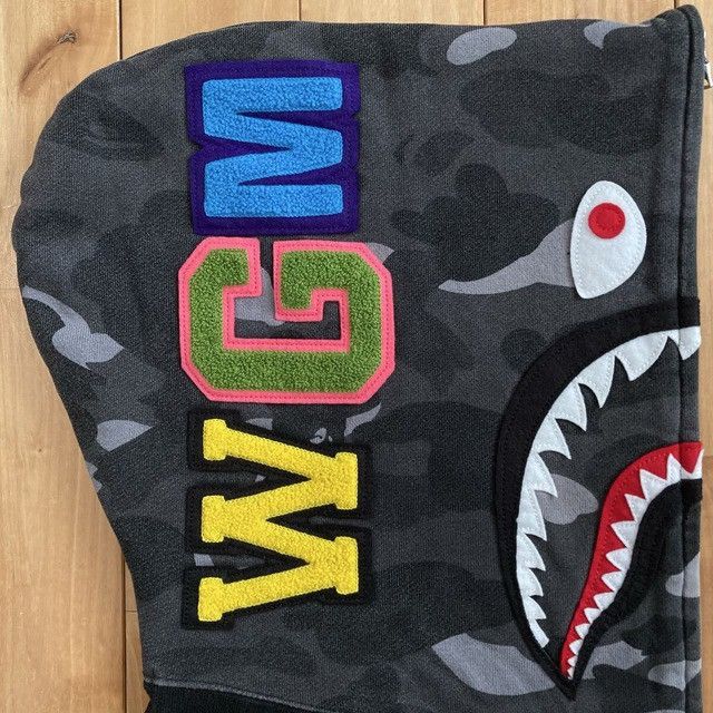 Bape 🔥Aoyama limited🔥 BAPE CAMO Shark Full Zip Hoodie APE NIGO Size US M / EU 48-50 / 2 - 5 Thumbnail