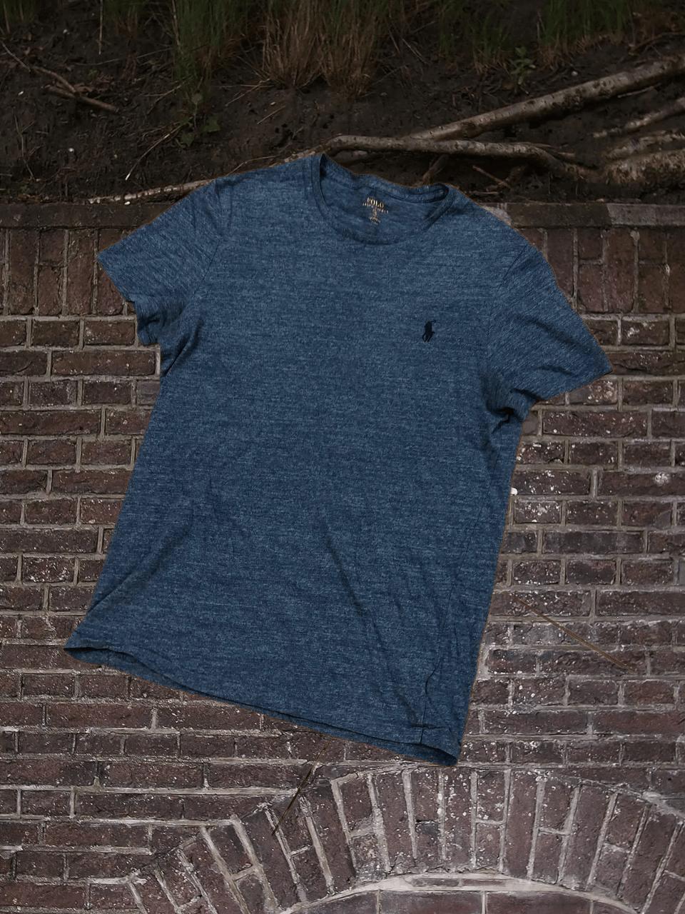 Polo Ralph Lauren T-Shirt Polo Ralph Lauren gray Crazy Y2K size S Size US S / EU 44-46 / 1 - 1 Thumbnail